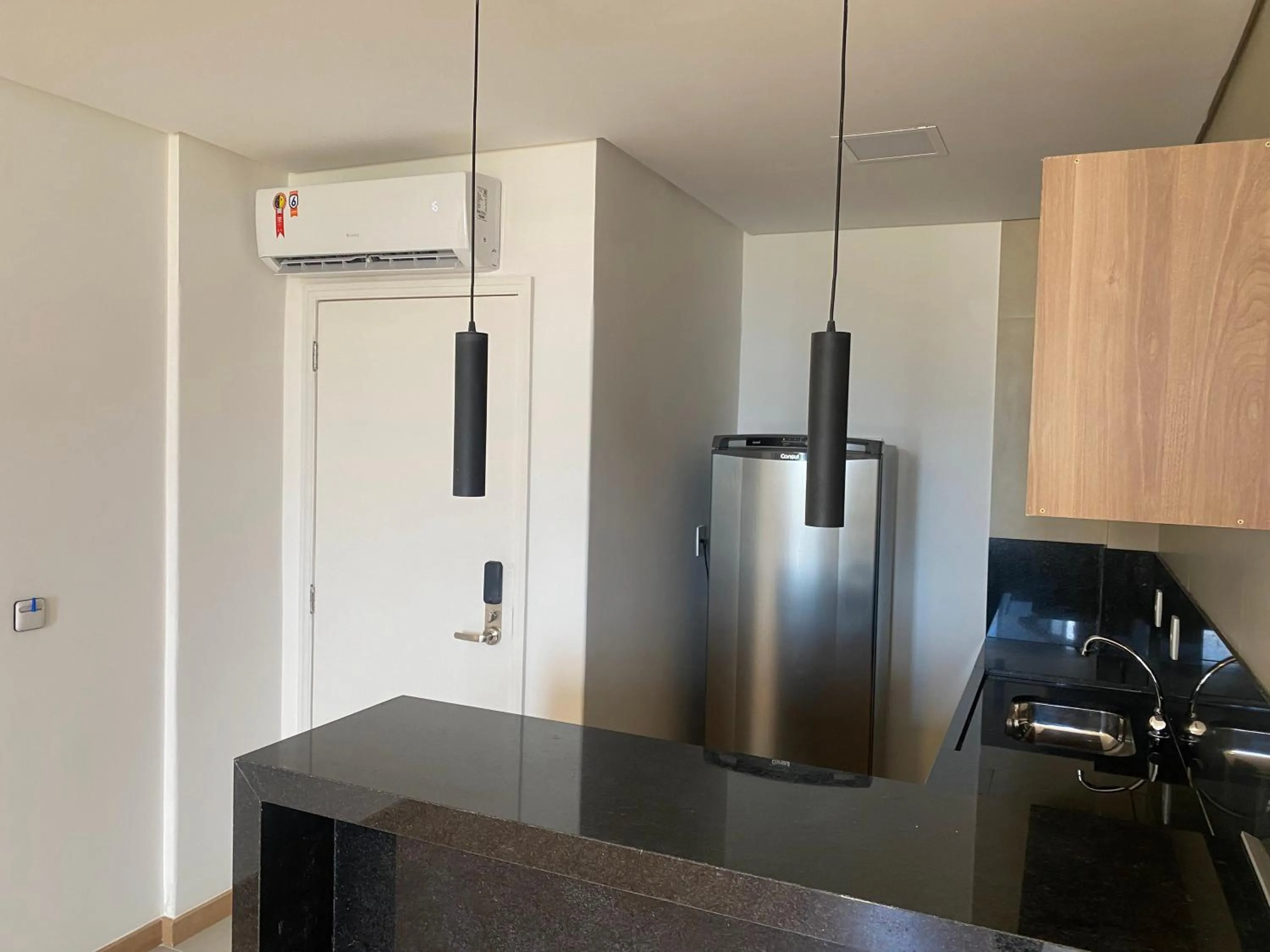 Kitchen or kitchenette in Ilhéus Praia Hotel