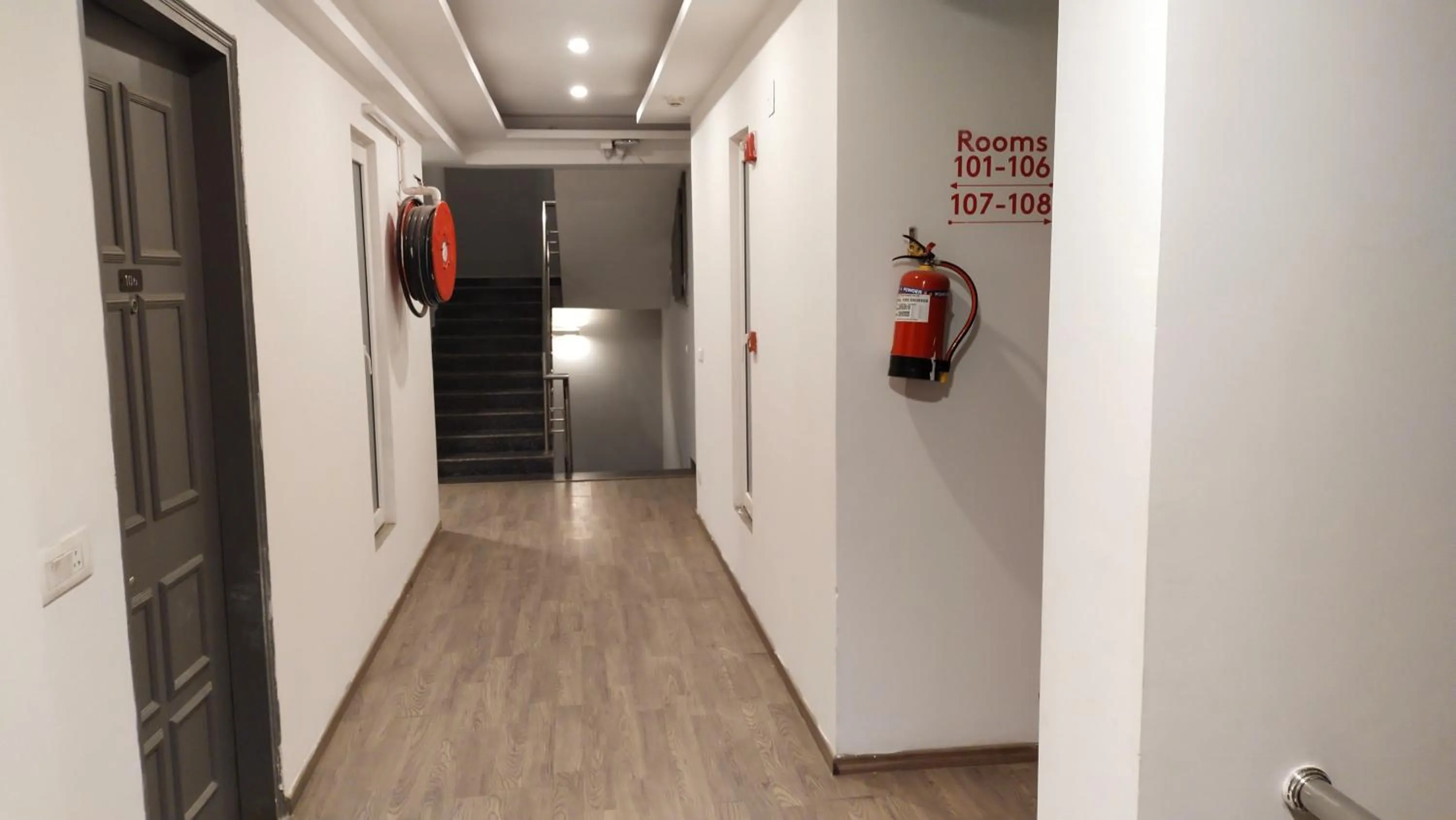 Floor plan in Saltstayz Express - Medicity Near Medanta Hospital