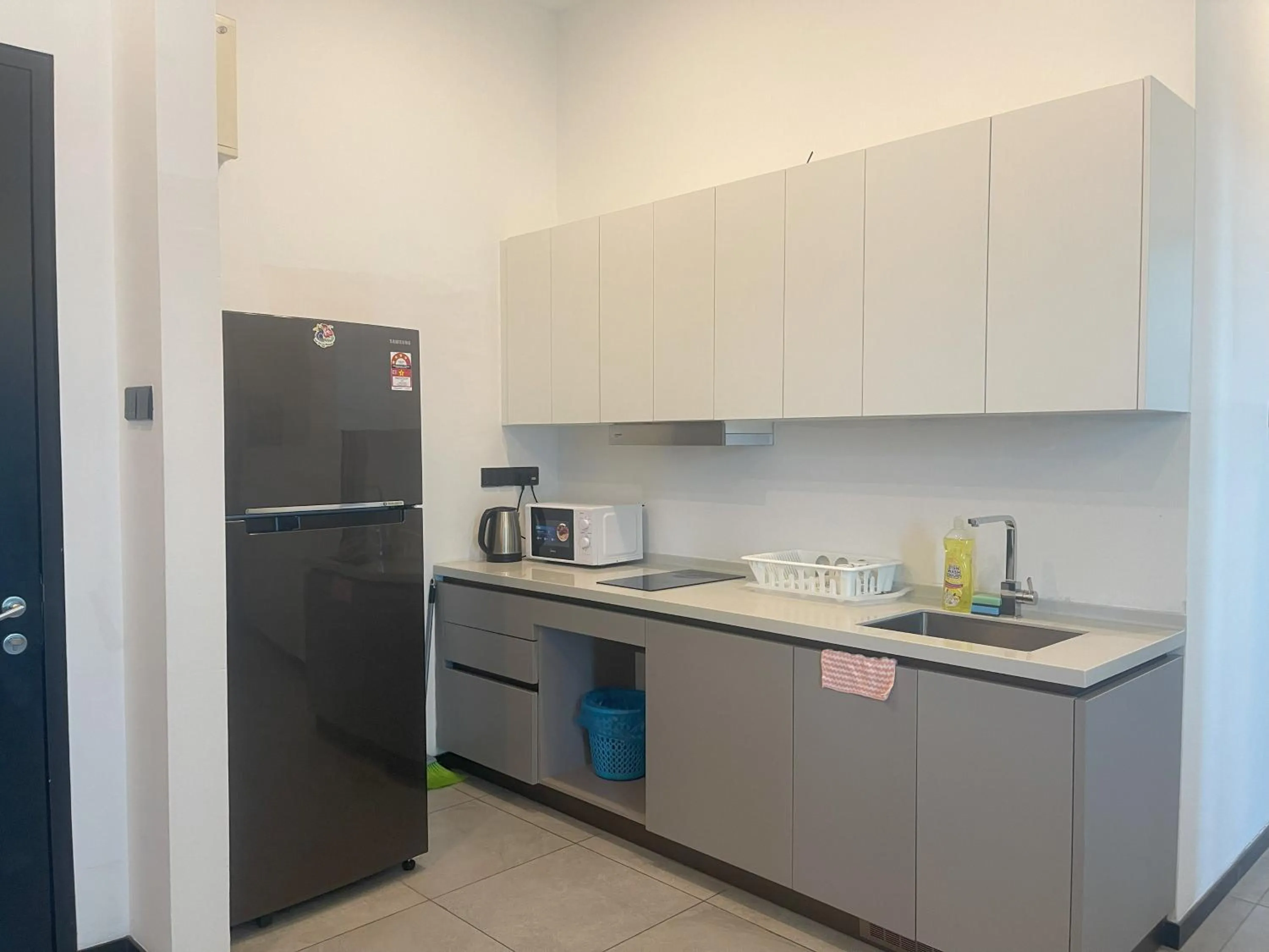 Kitchen or kitchenette in Opus Residences Merdeka Tower KL