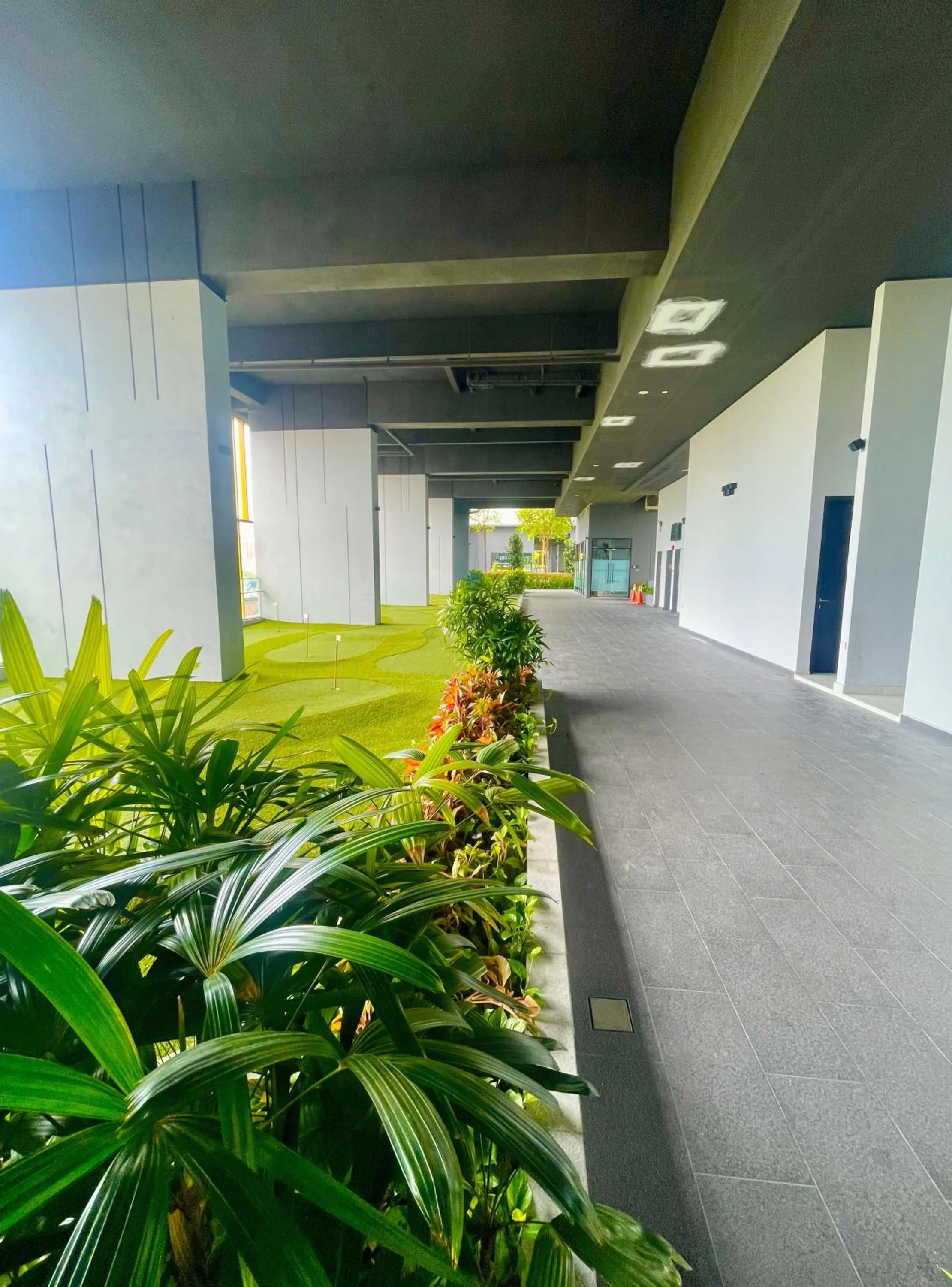 Minigolf in Opus Residences Merdeka Tower KL