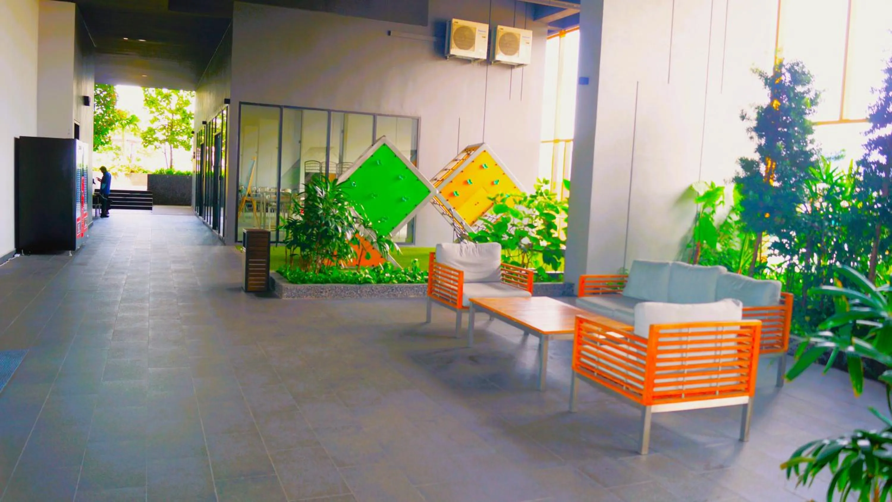 Seating area in Opus Residences Merdeka Tower KL