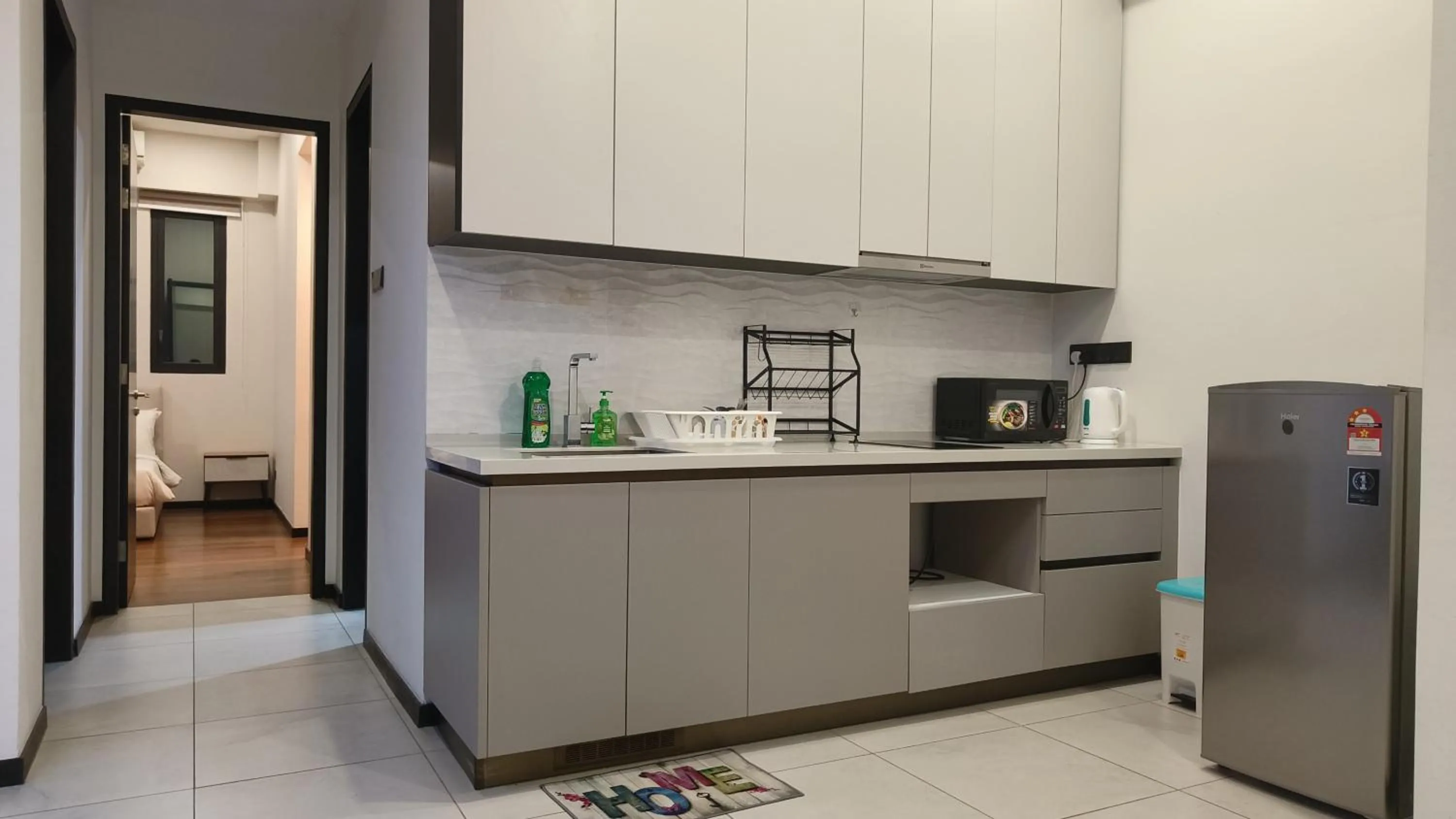 kitchen in Opus Residences Merdeka Tower KL