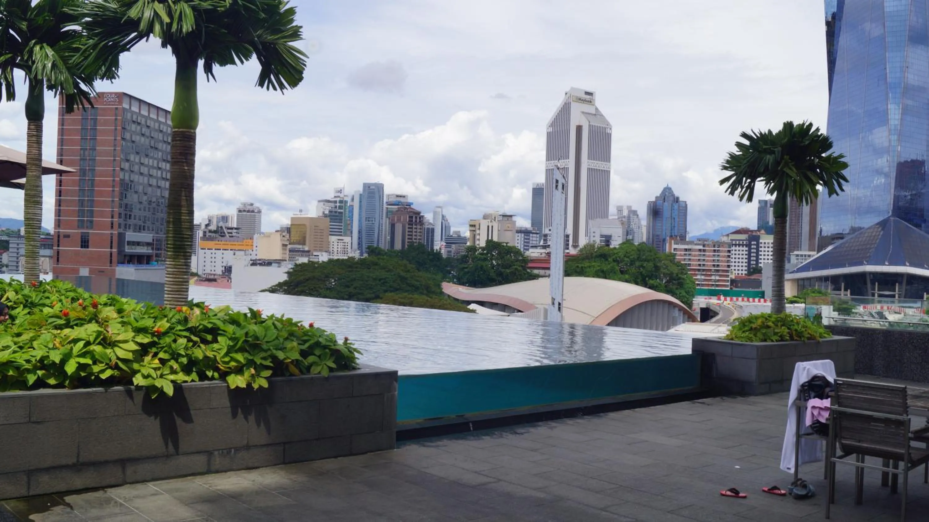Swimming pool in Opus Residences Merdeka Tower KL