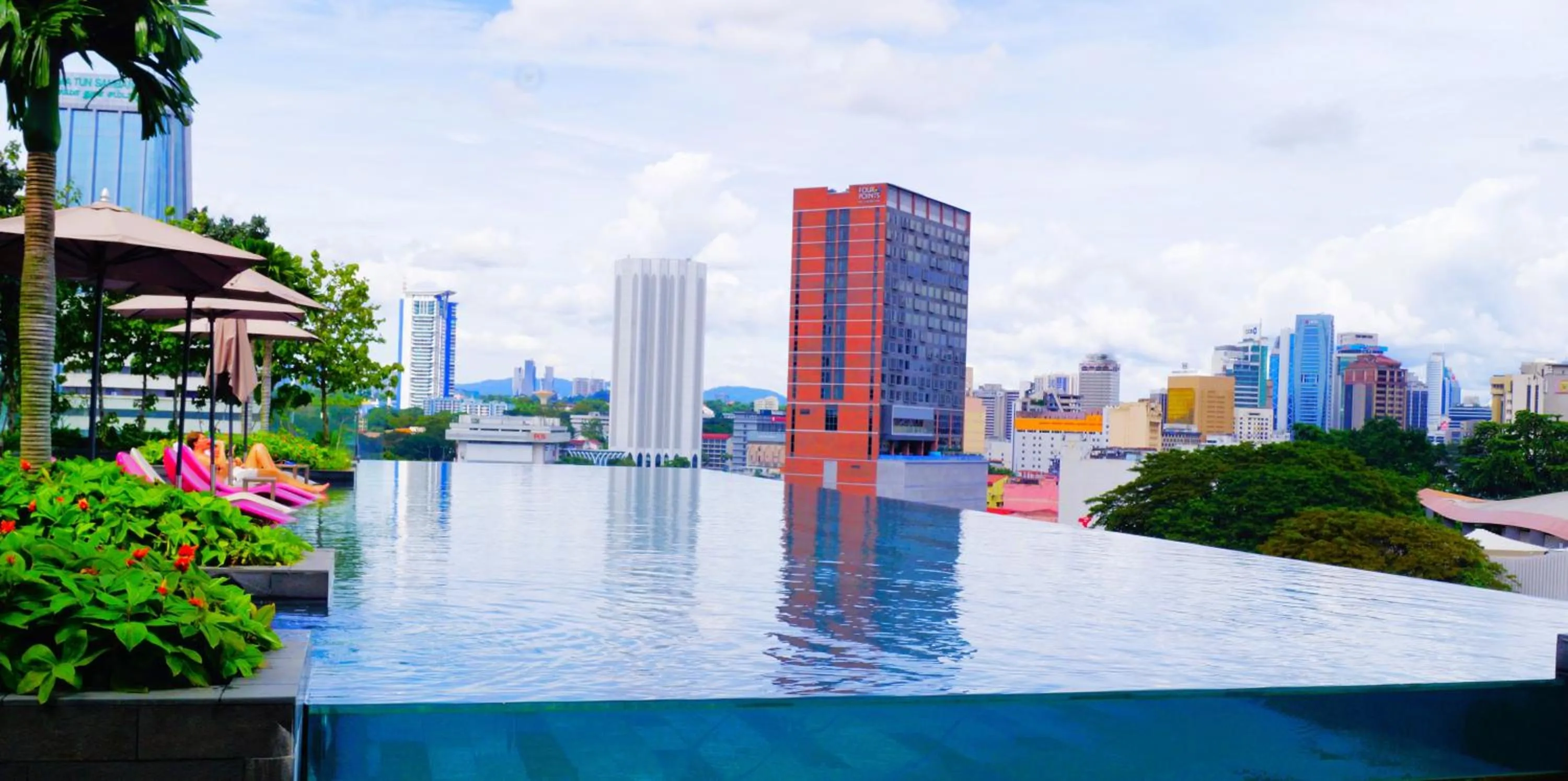 Swimming pool in Opus Residences Merdeka Tower KL