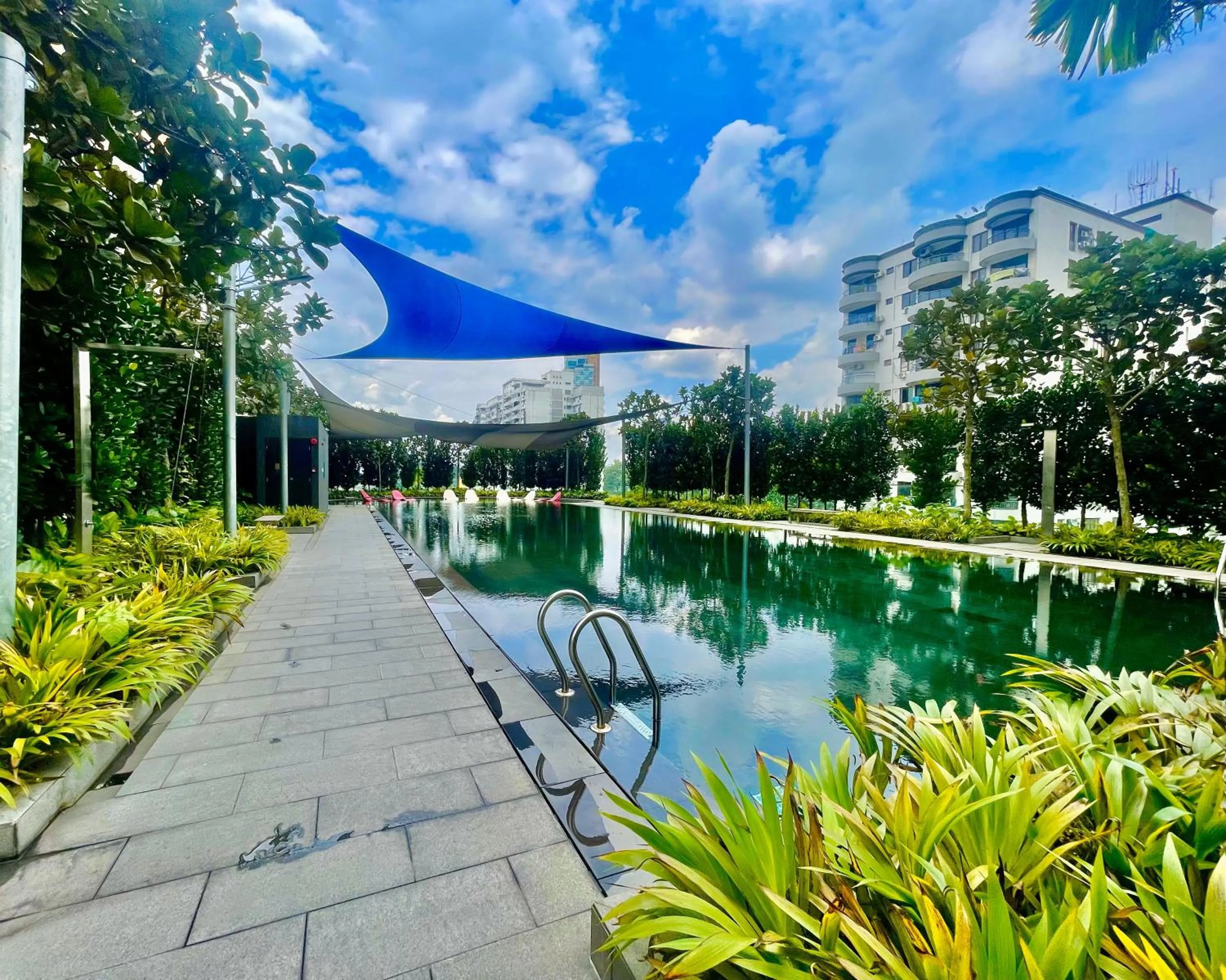 Swimming pool in Opus Residences Merdeka Tower KL