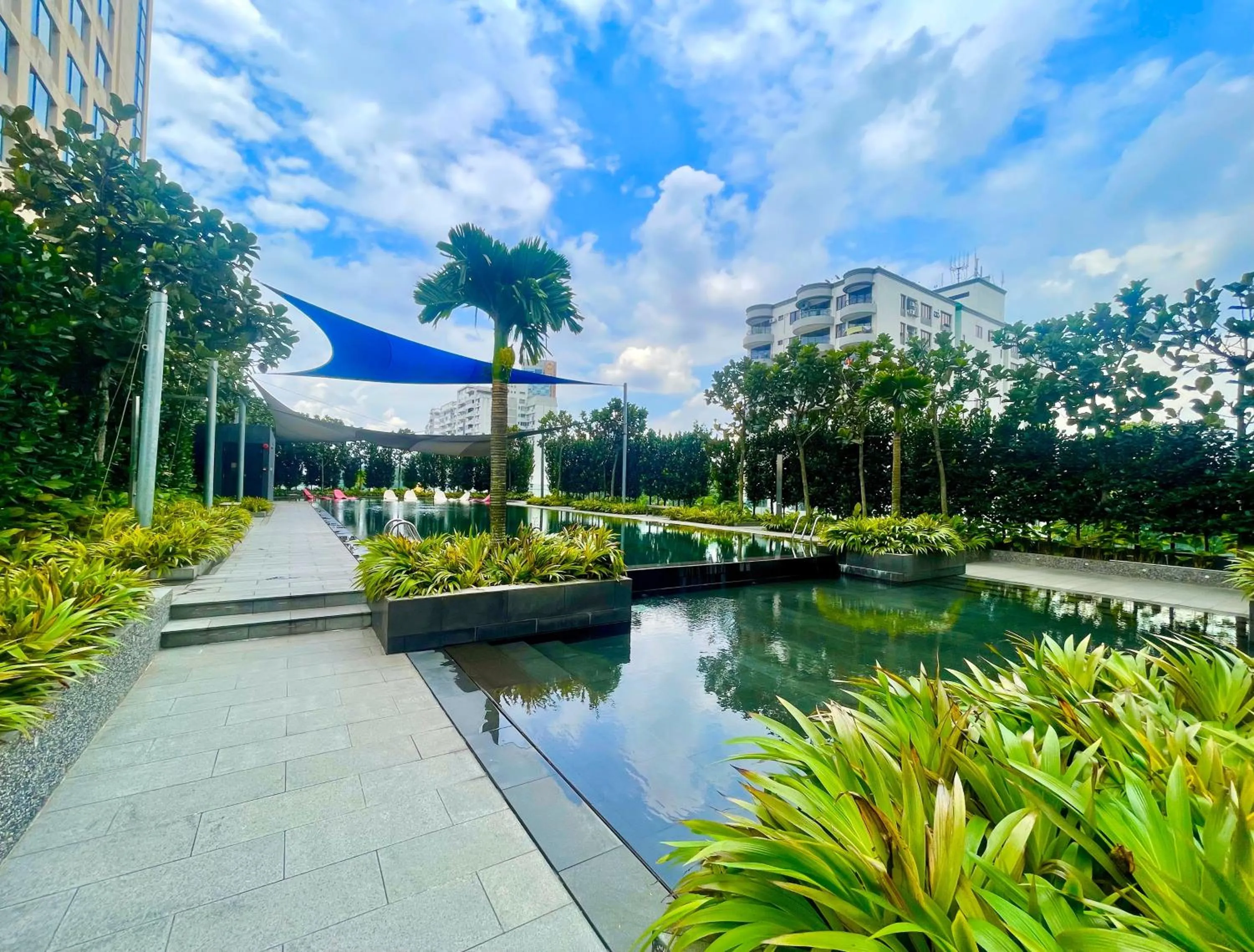 Swimming pool in Opus Residences Merdeka Tower KL