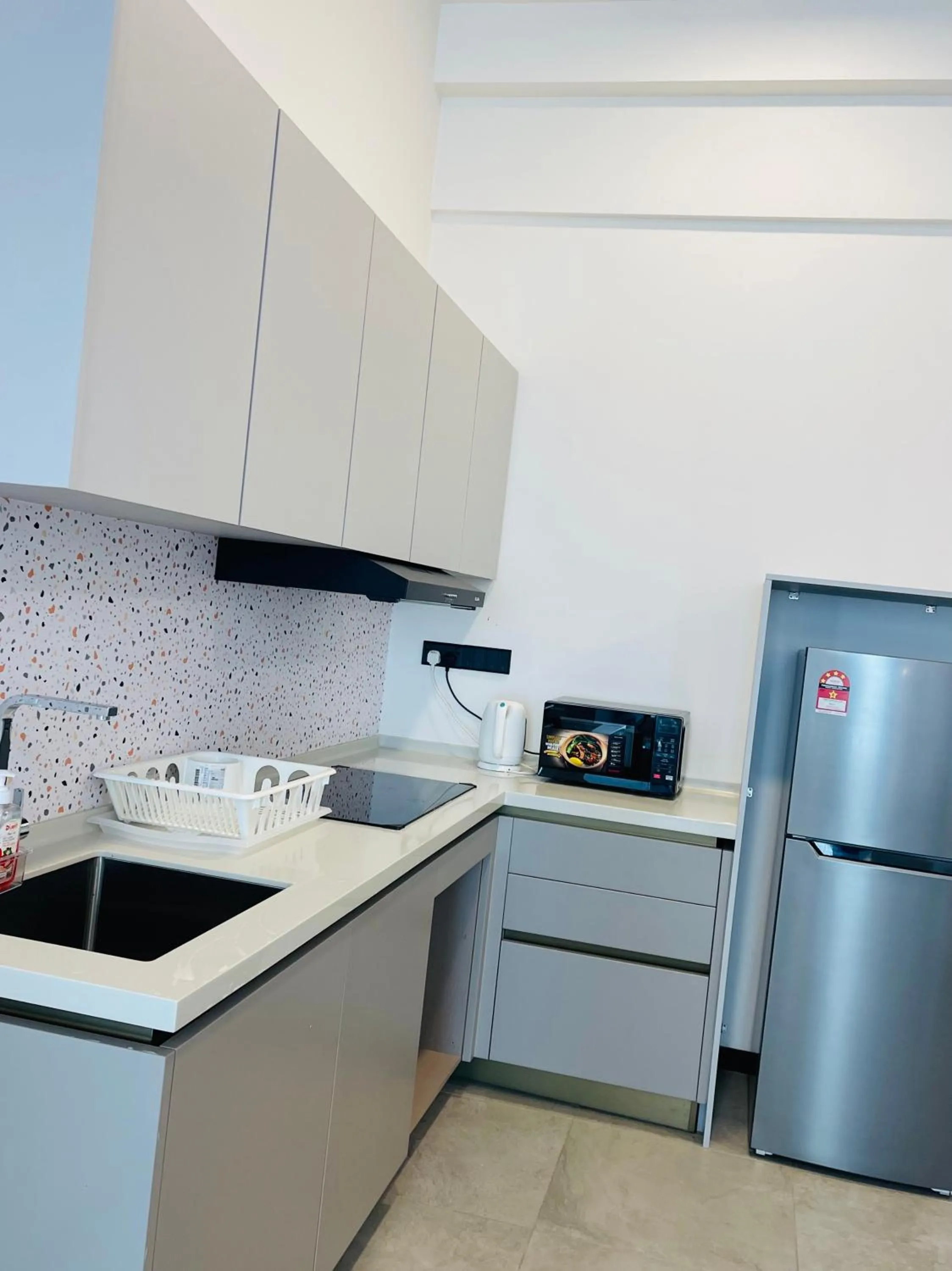 Kitchen or kitchenette in Opus Residences Merdeka Tower KL