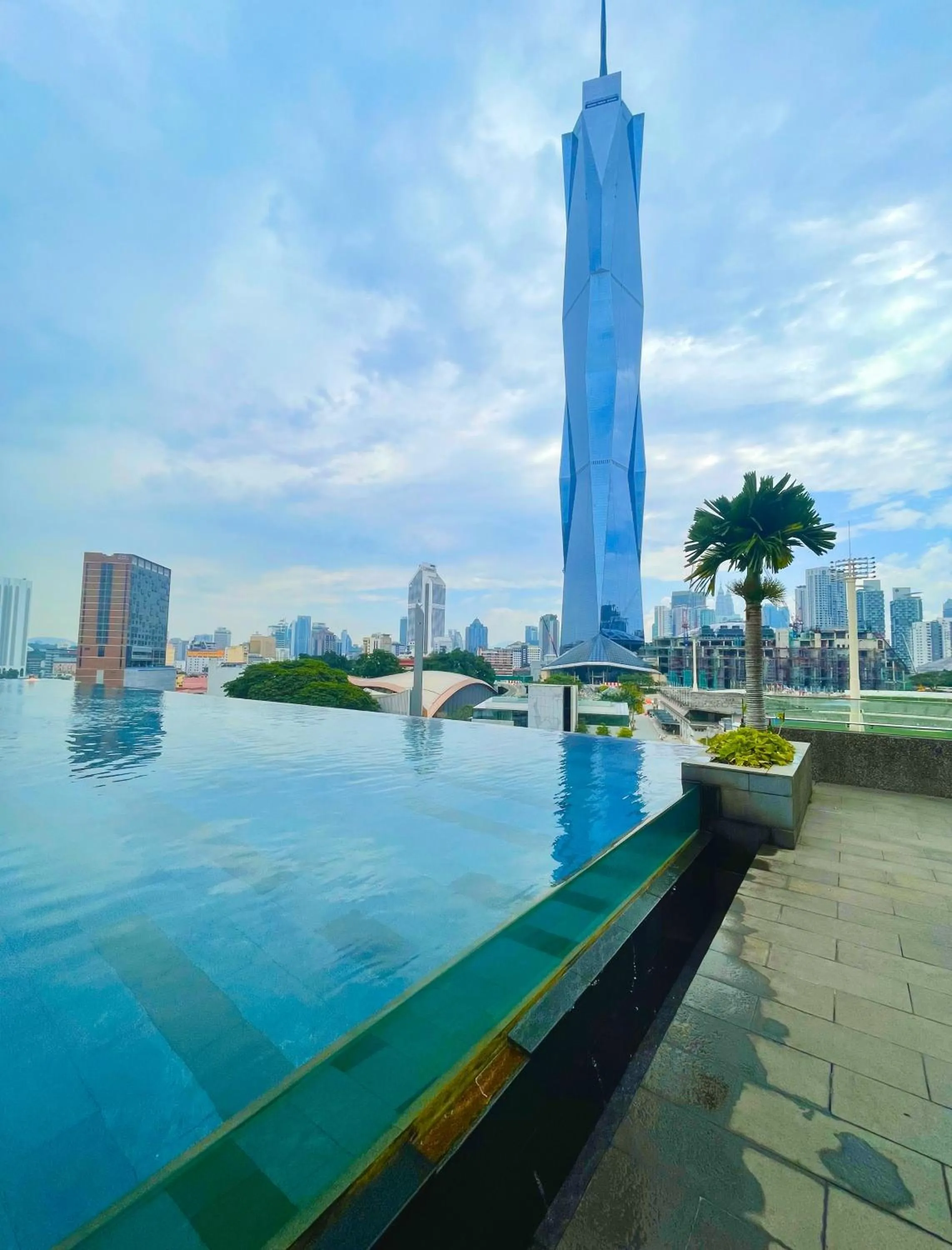 City view in Opus Residences Merdeka Tower KL