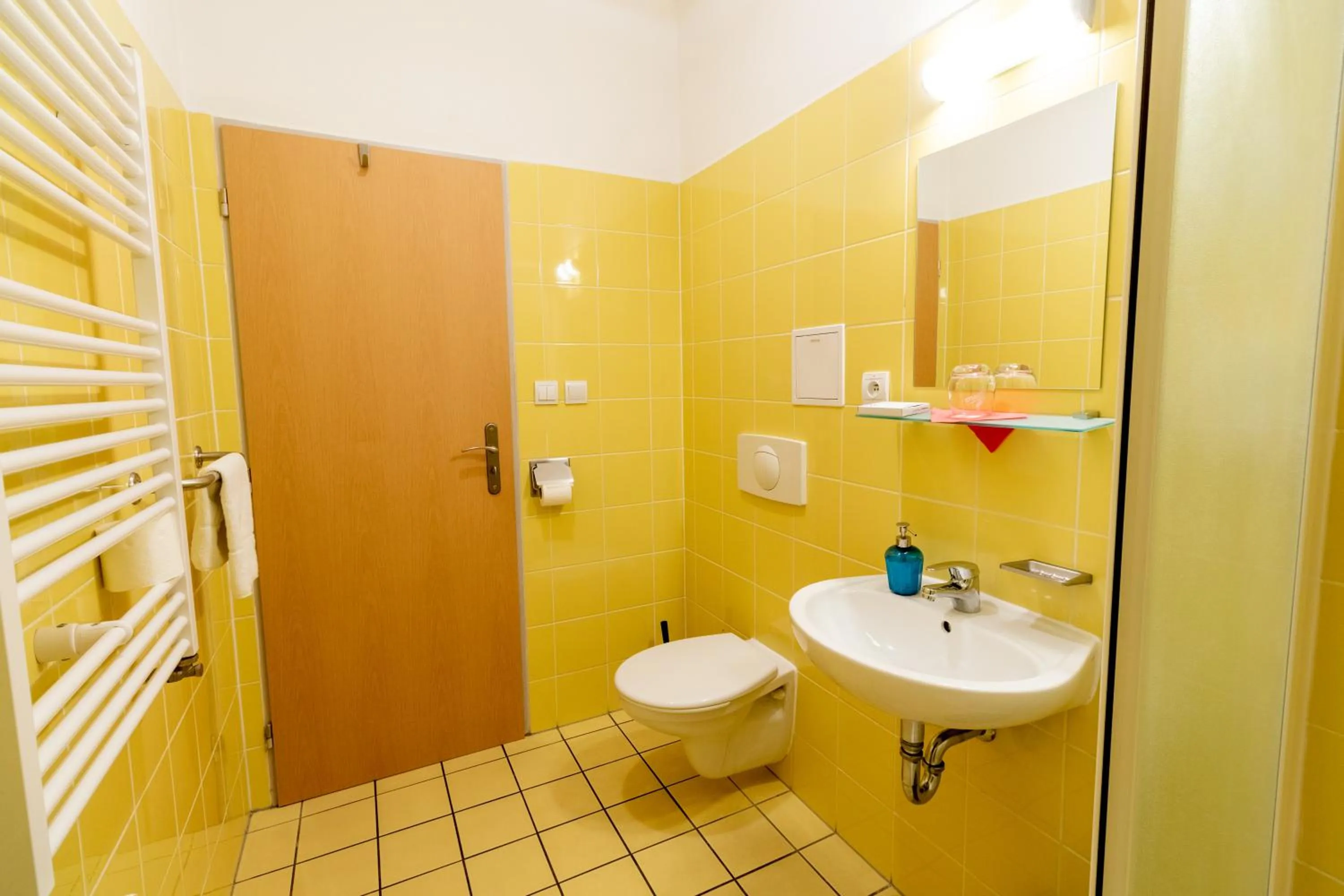 Toilet in Hotel Prácheň