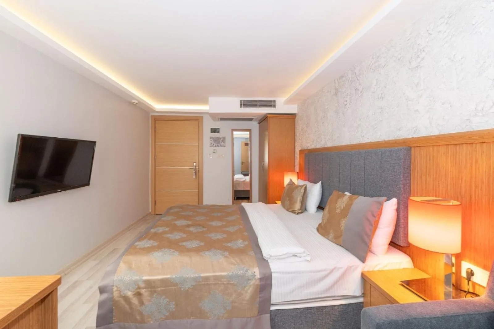 Bed in GalataportWawhotel