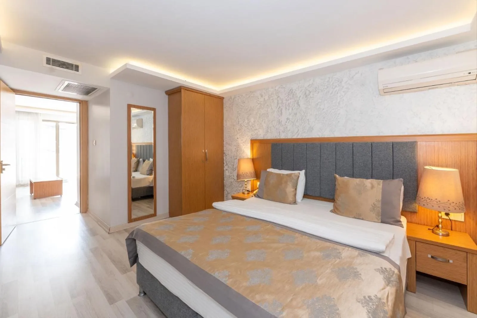 Bed in GalataportWawhotel