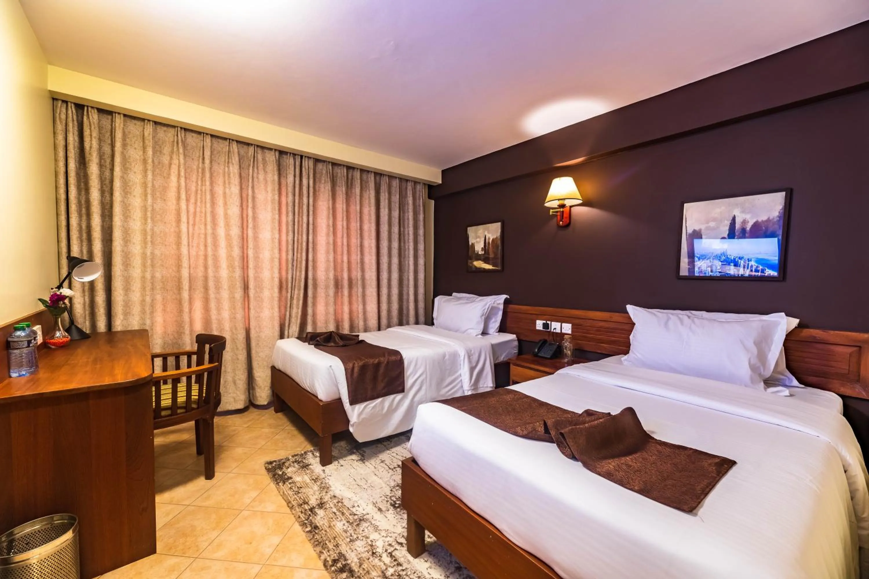 Bedroom in Samra Hotel