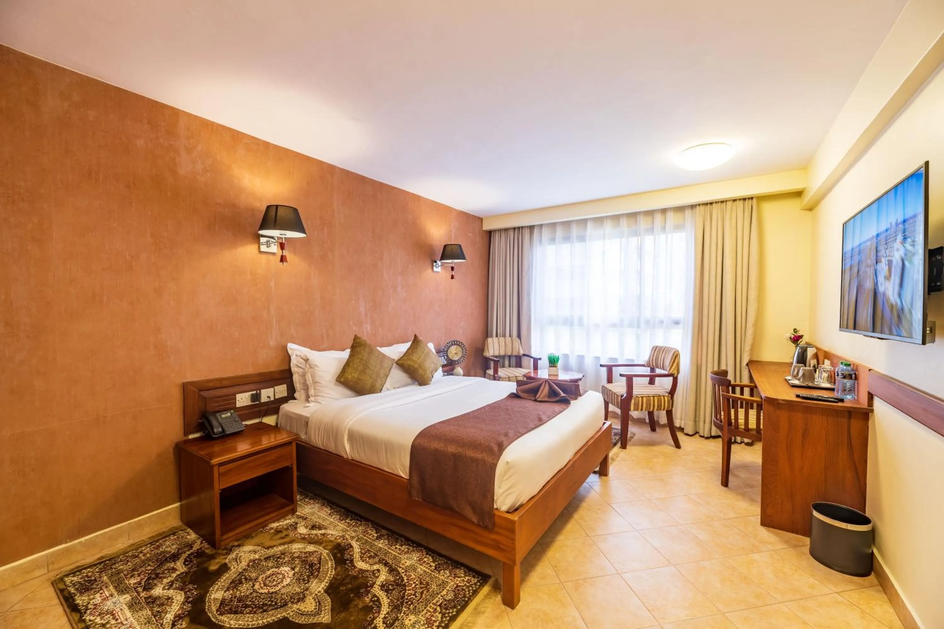 Bedroom in Samra Hotel