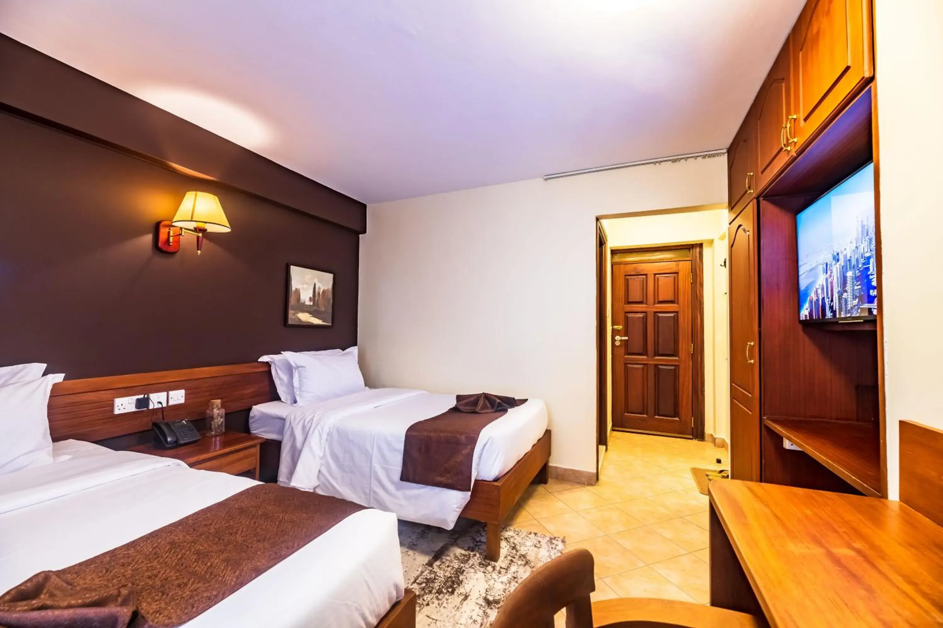 Budget Twin Room in Samra Hotel Budget Twin Room in Samra Hotel