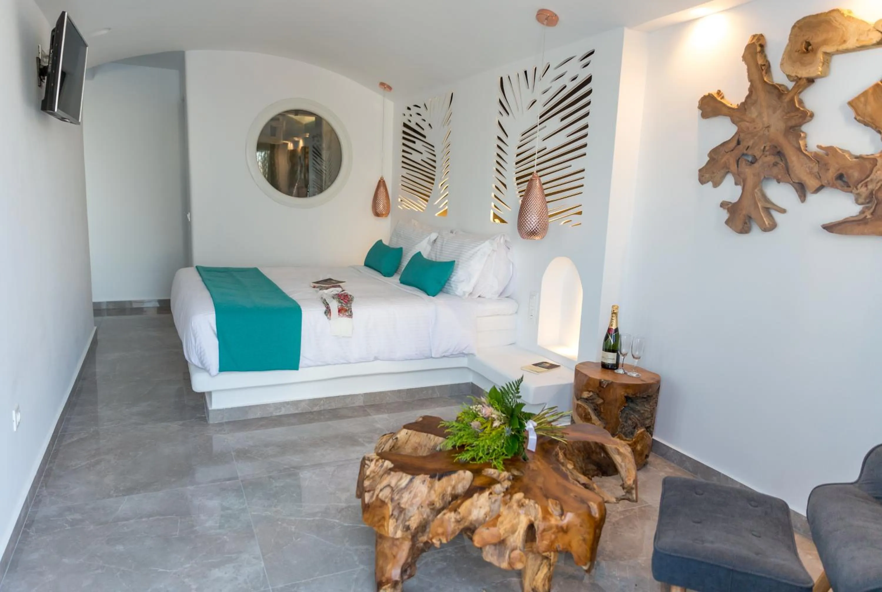 Bed in Margarita Hotel