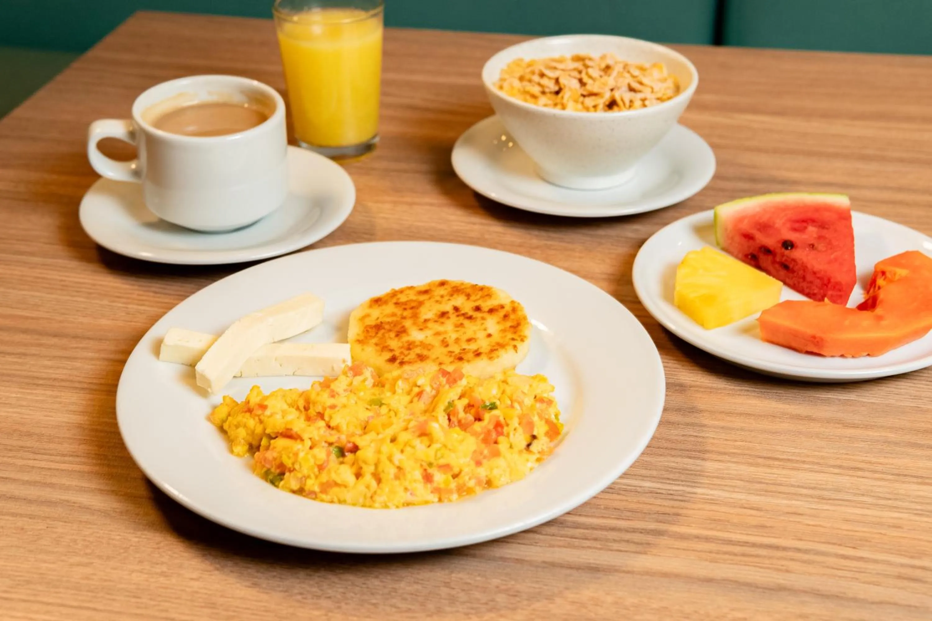 Breakfast in Hotel Rilux Cartagena