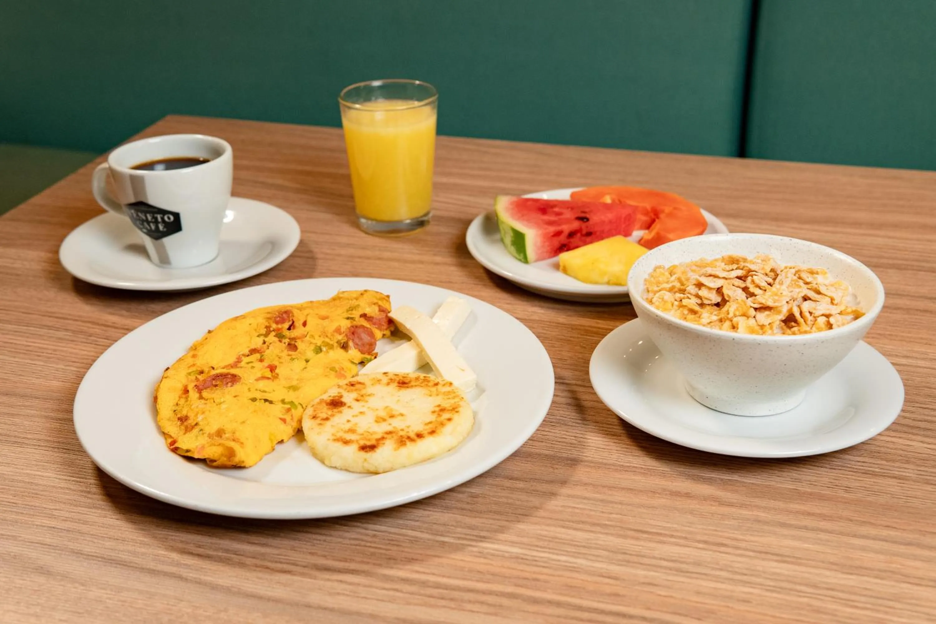 Breakfast in Hotel Rilux Cartagena