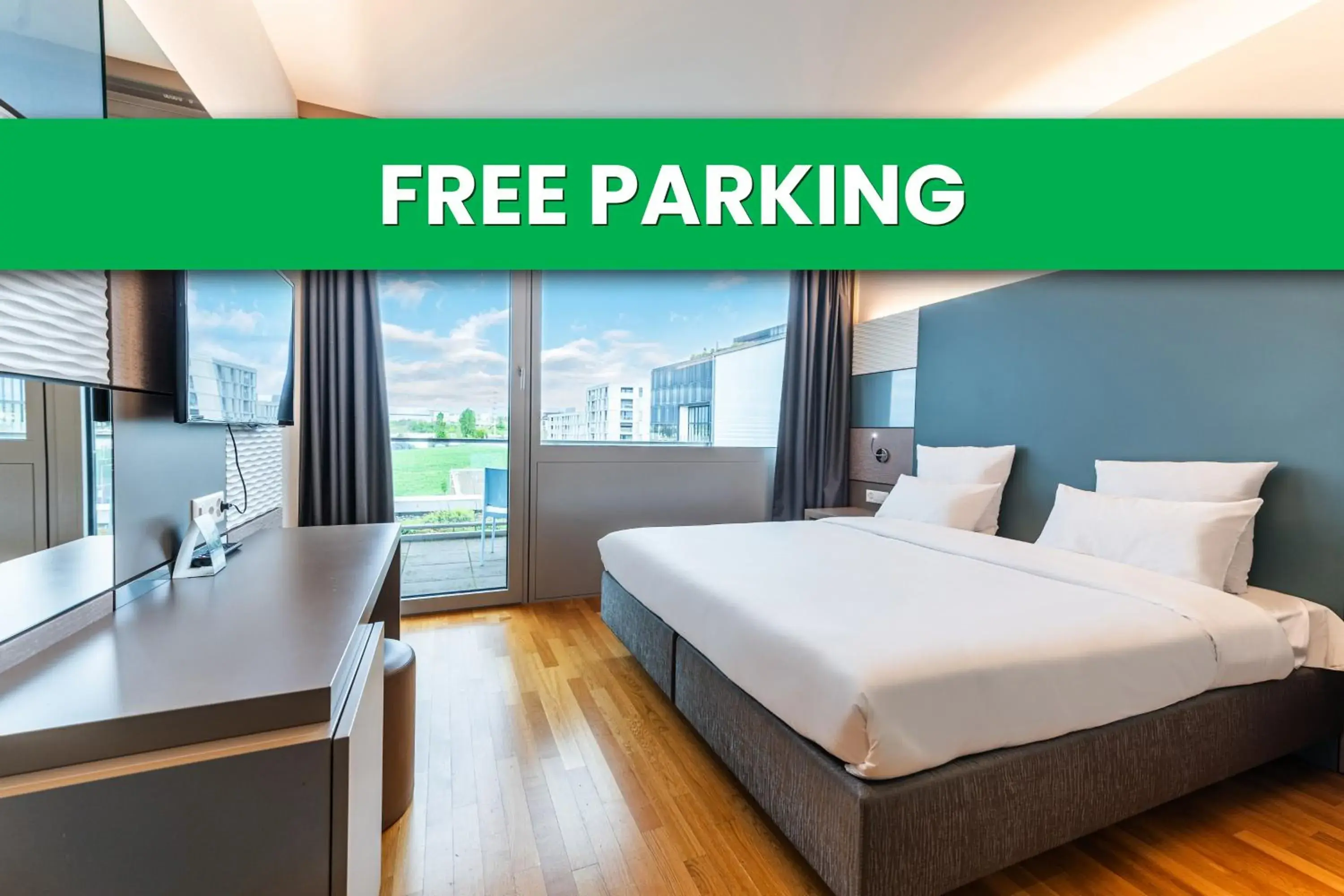 Photo of the whole room, Bed in B&B HOTEL Lausanne Crissier Photo of the whole room, Bed in B&B HOTEL Lausanne Crissier