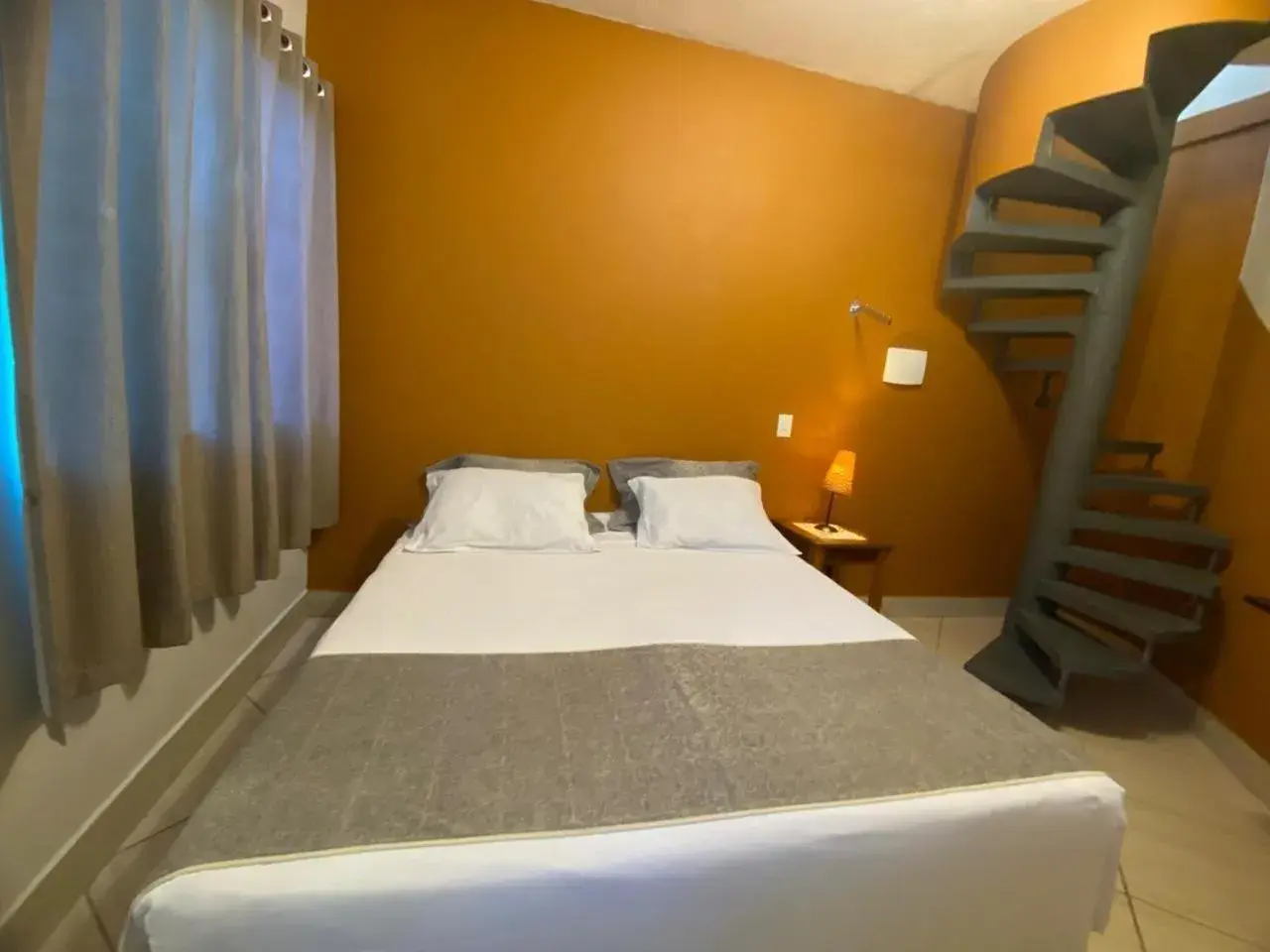 Double Room with Balcony and Sea View in Pousada Sol e Cia Tur Double Room with Balcony and Sea View in Pousada Sol e Cia Tur