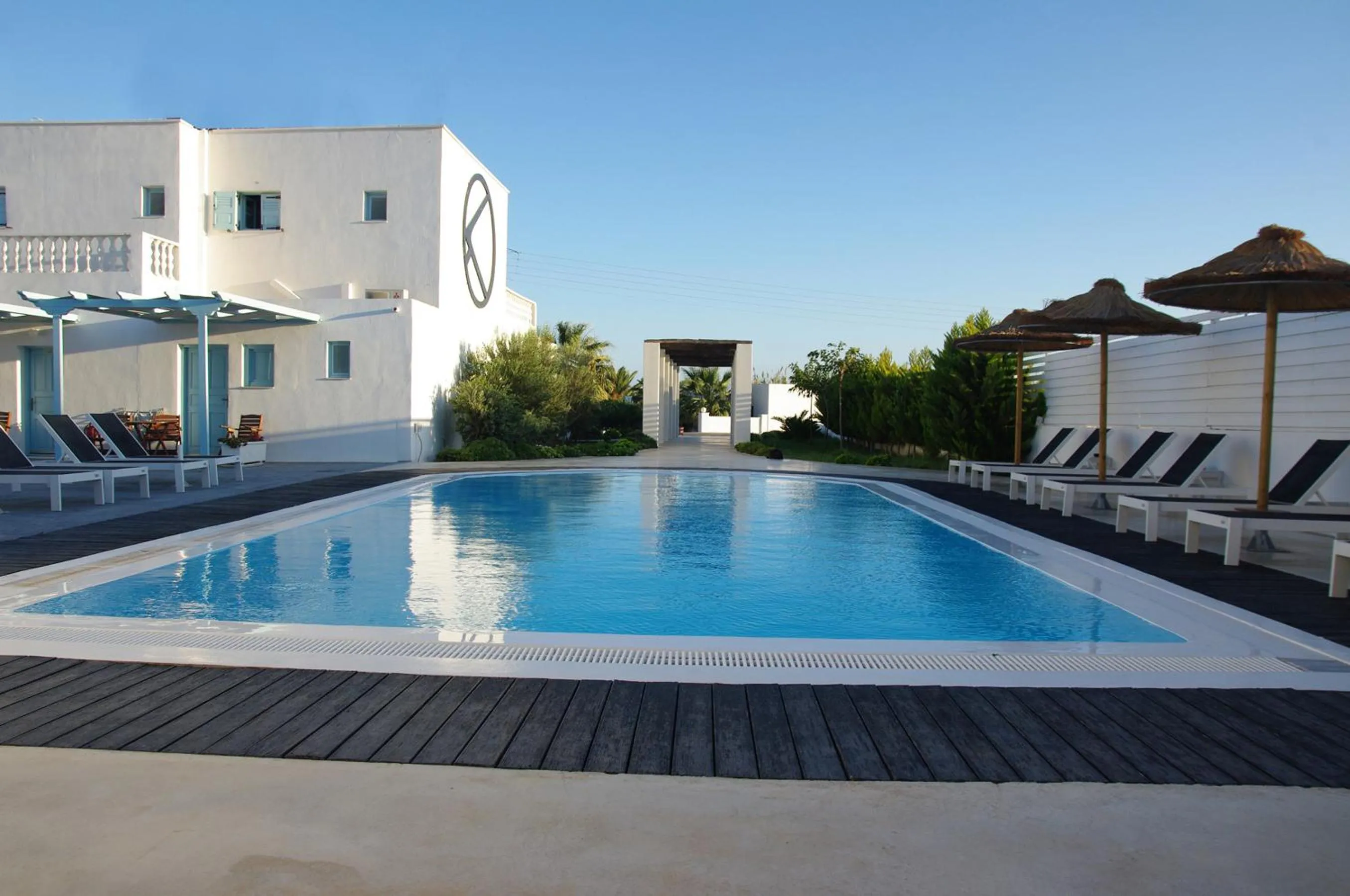 Swimming pool in Villa Markezinis