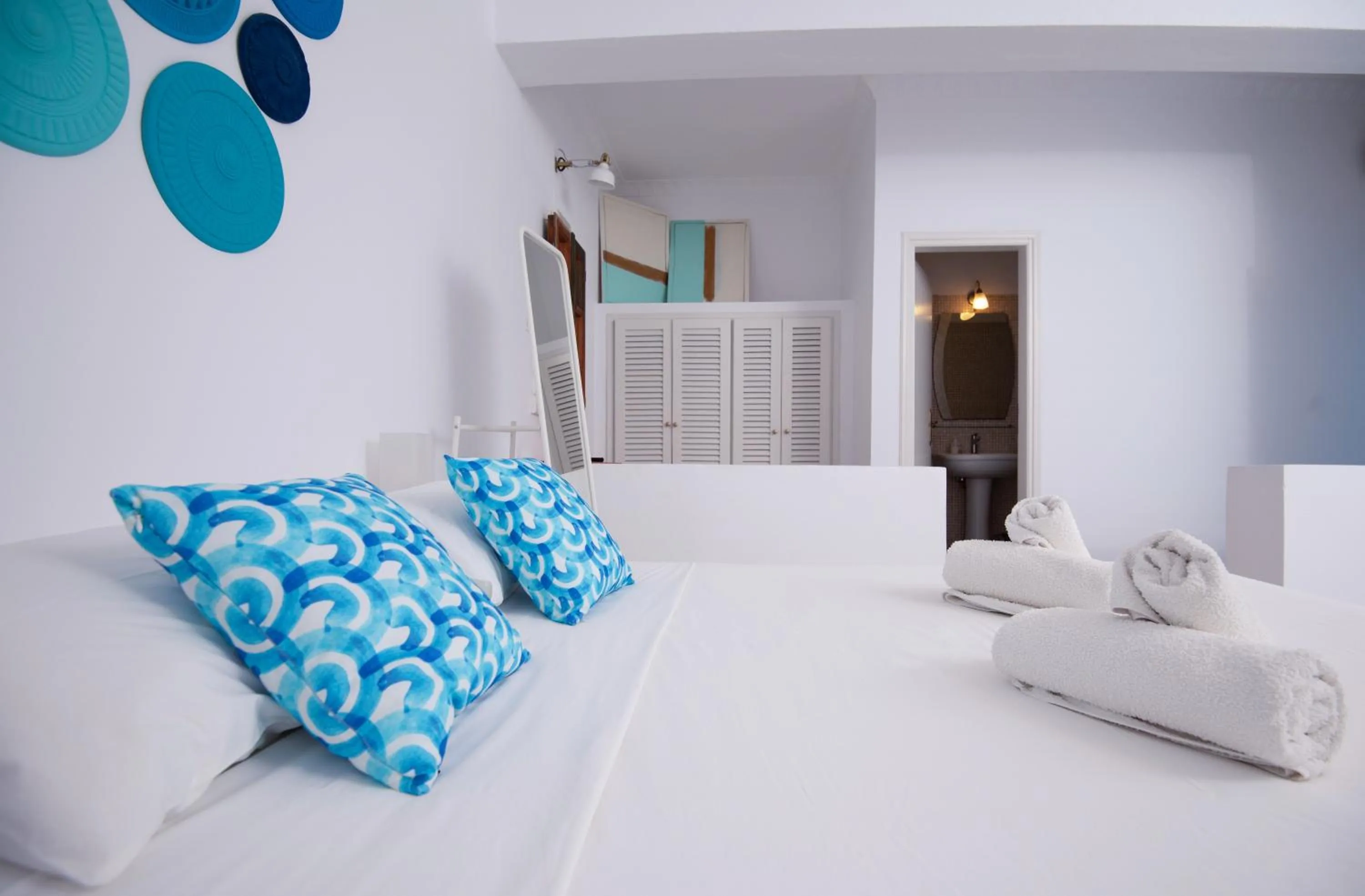 Bed in Villa Markezinis