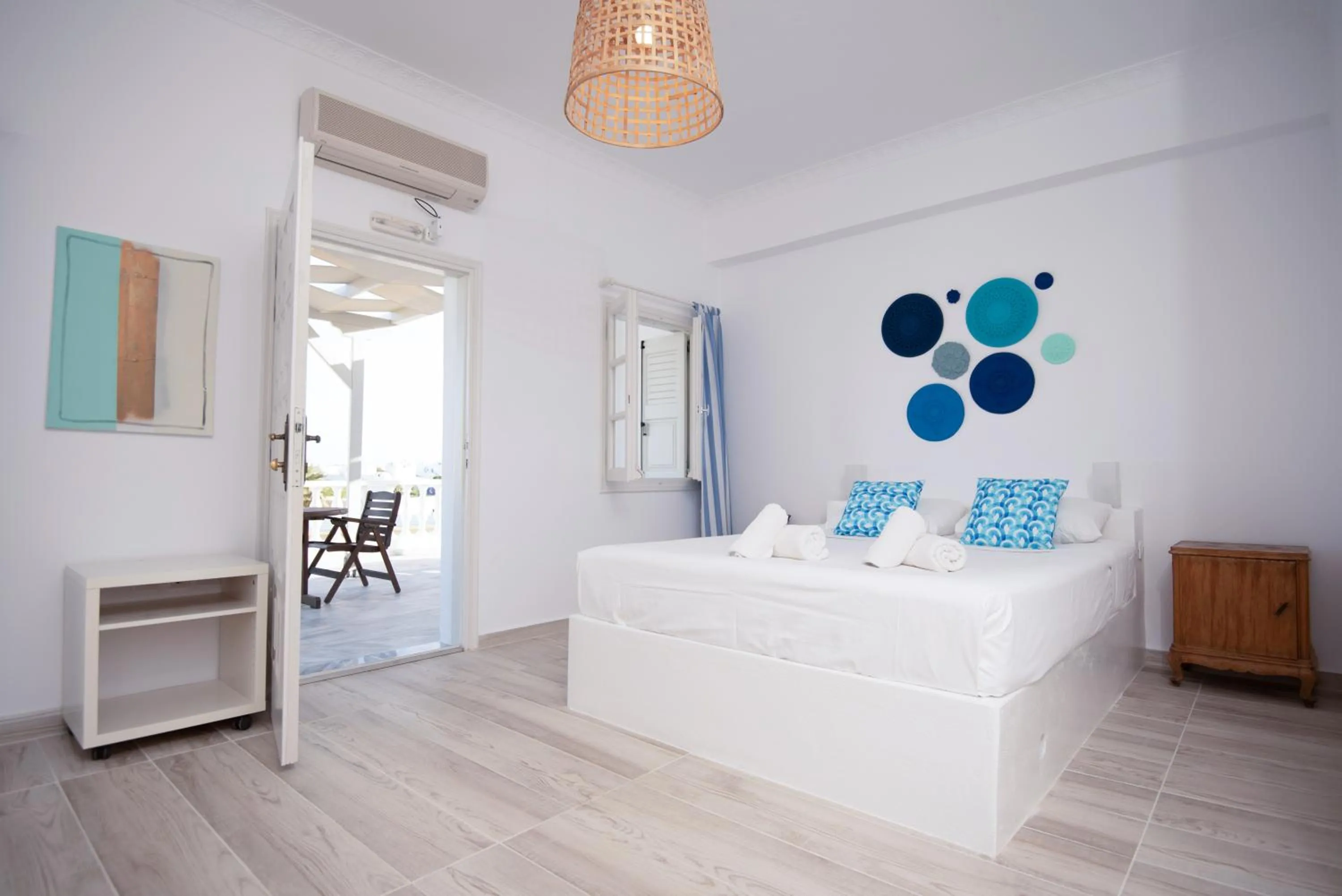 Bed in Villa Markezinis