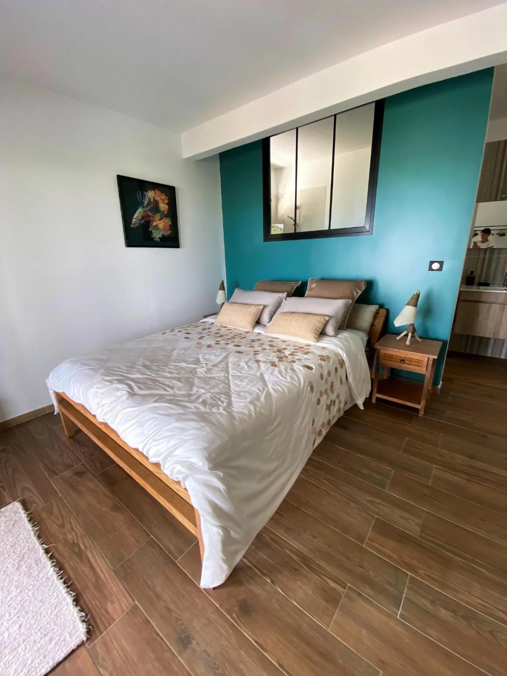 Appartement vue mer avec piscine privée à La Trinité, 98m²