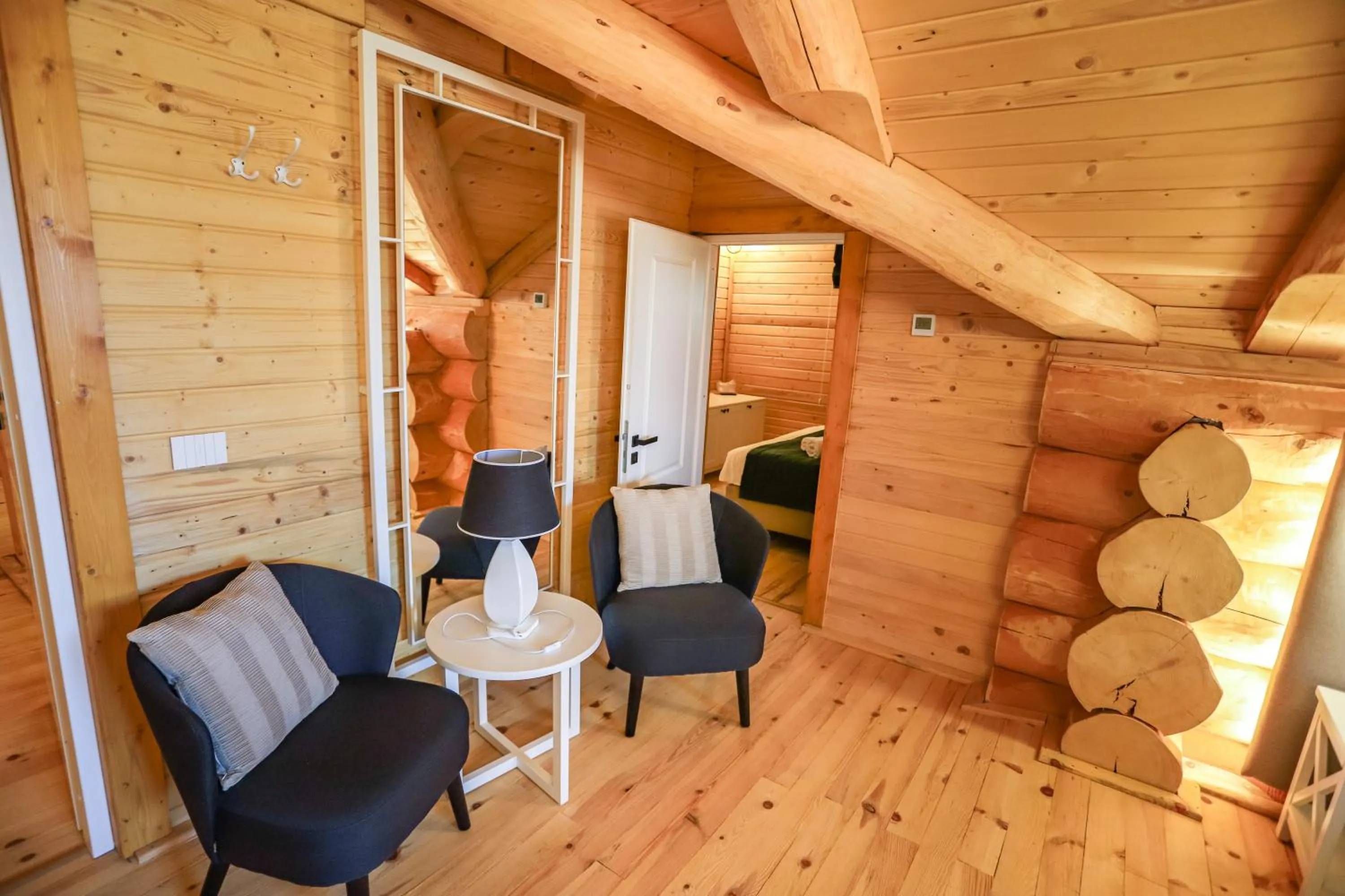 Seating area in PENSIUNEA IZABELLA, Izabella Chalet