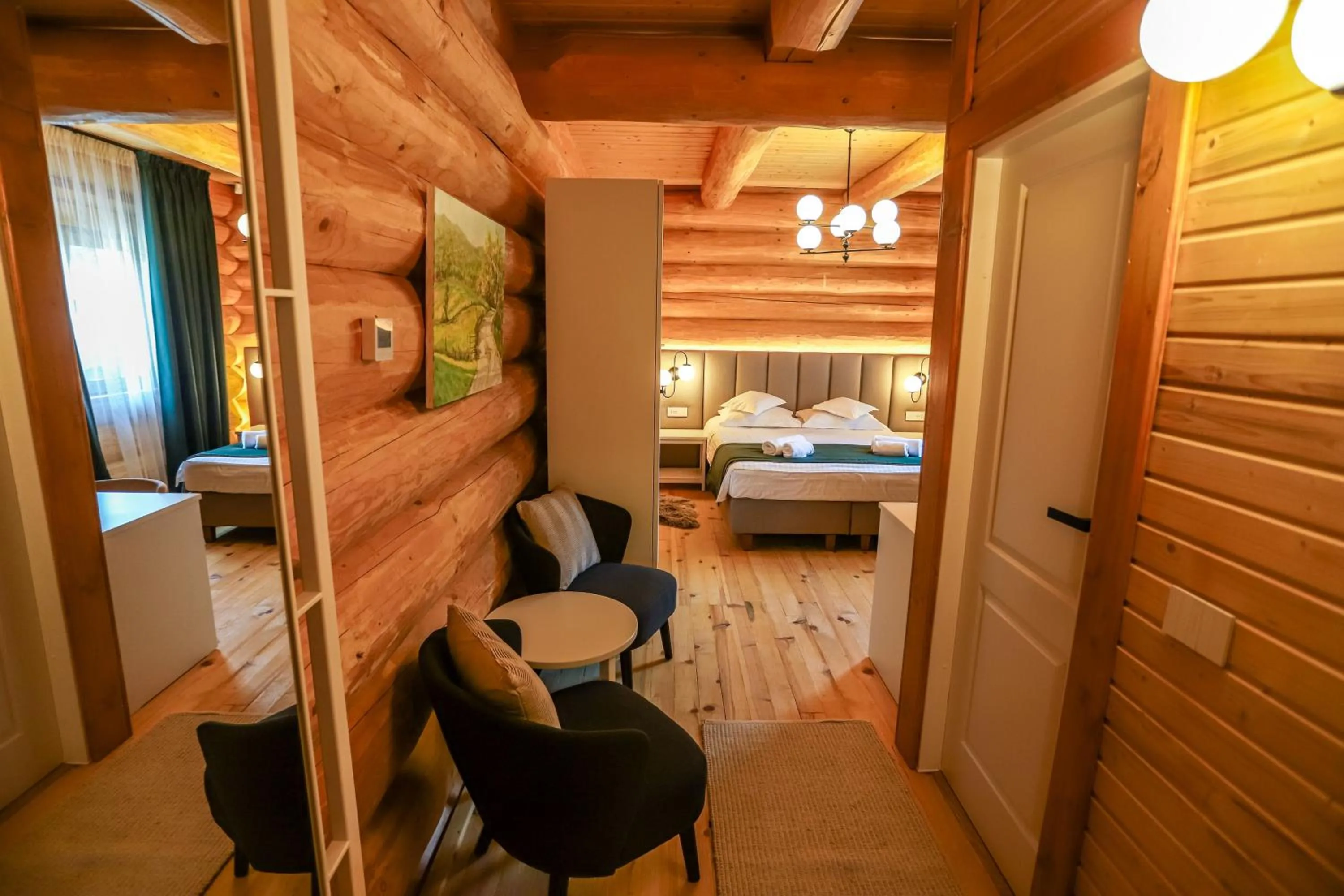 Photo of the whole room, Bed in PENSIUNEA IZABELLA, Izabella Chalet