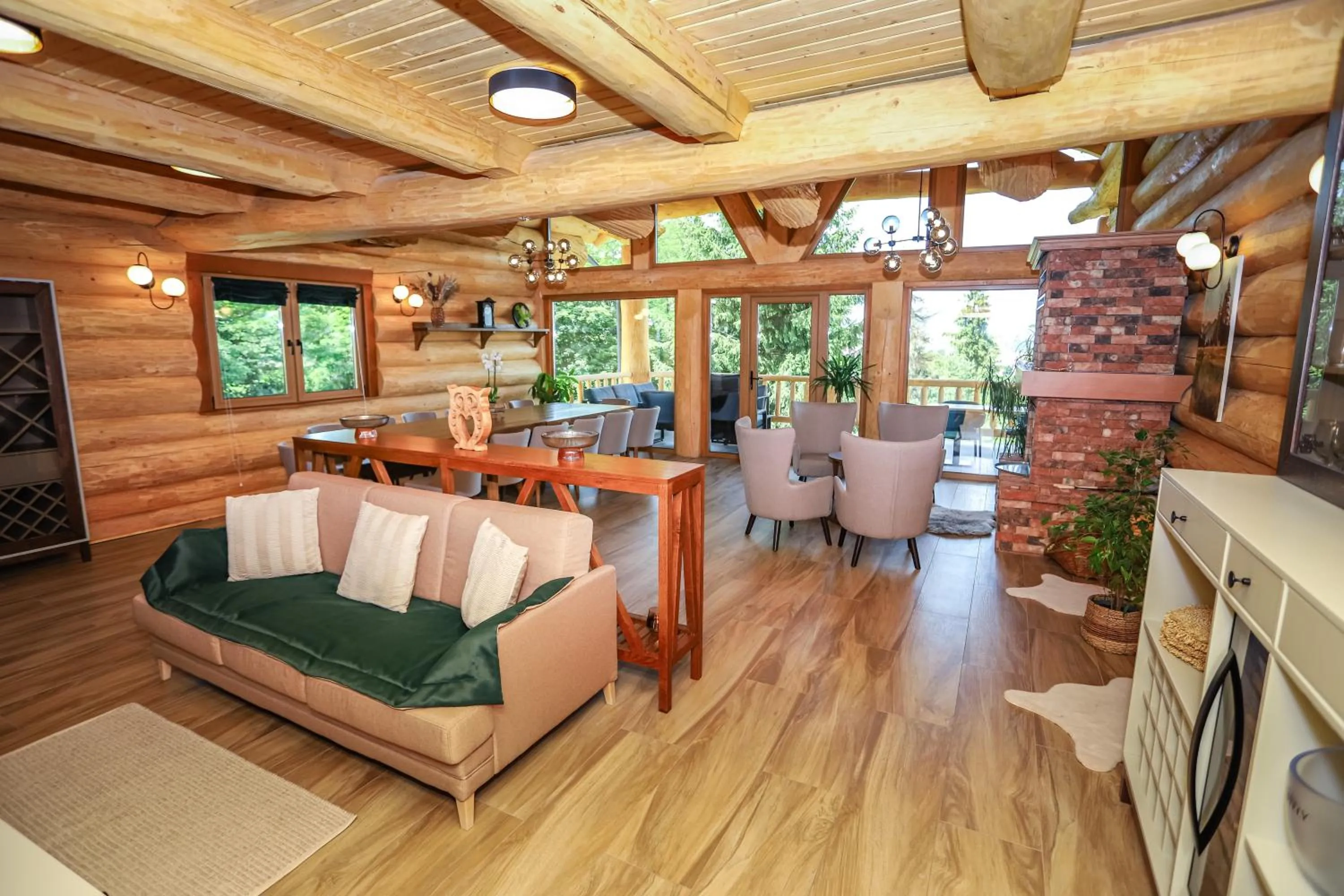 Living room in PENSIUNEA IZABELLA, Izabella Chalet