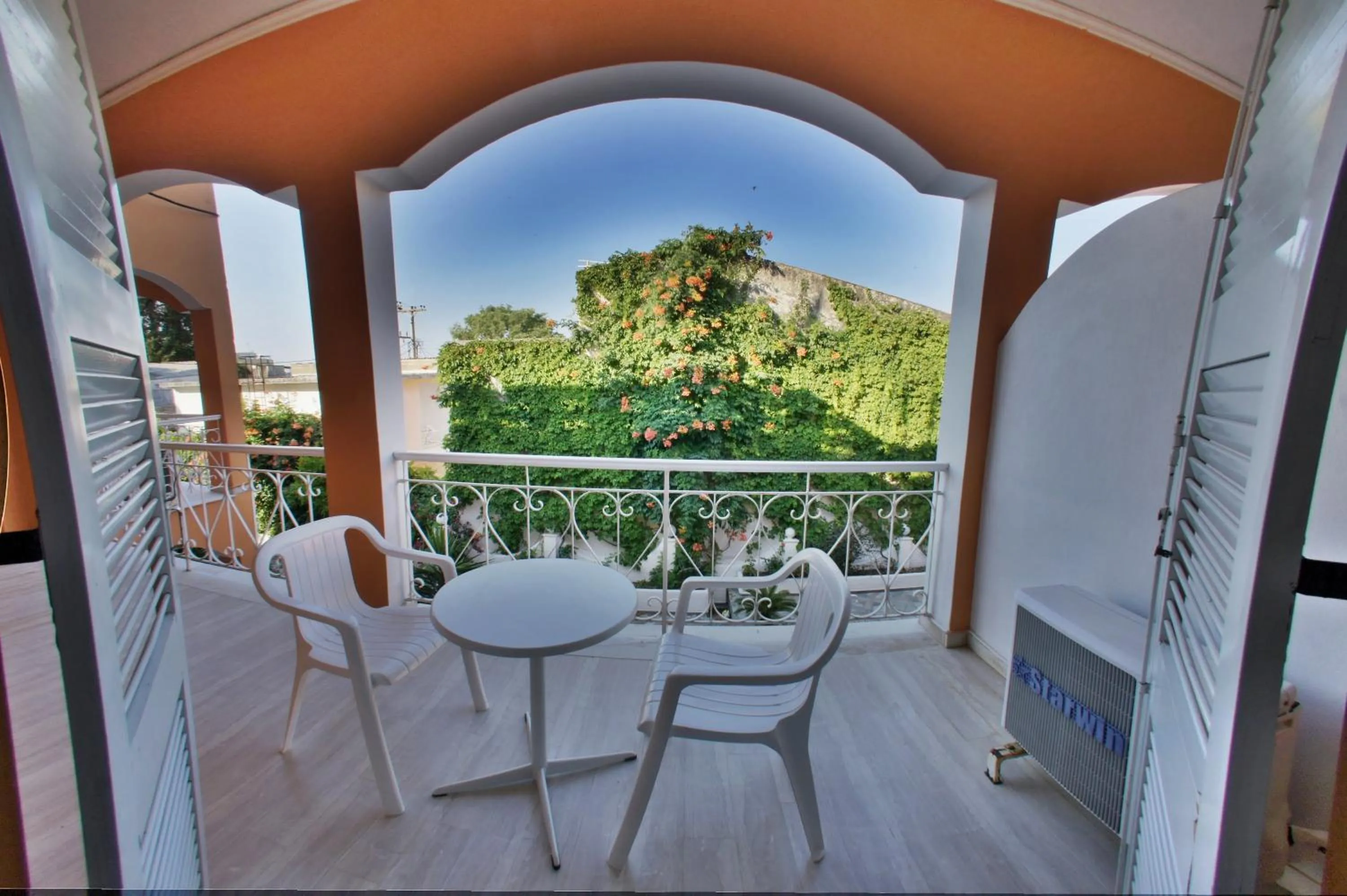 Balcony/Terrace in Hotel Benitses Arches