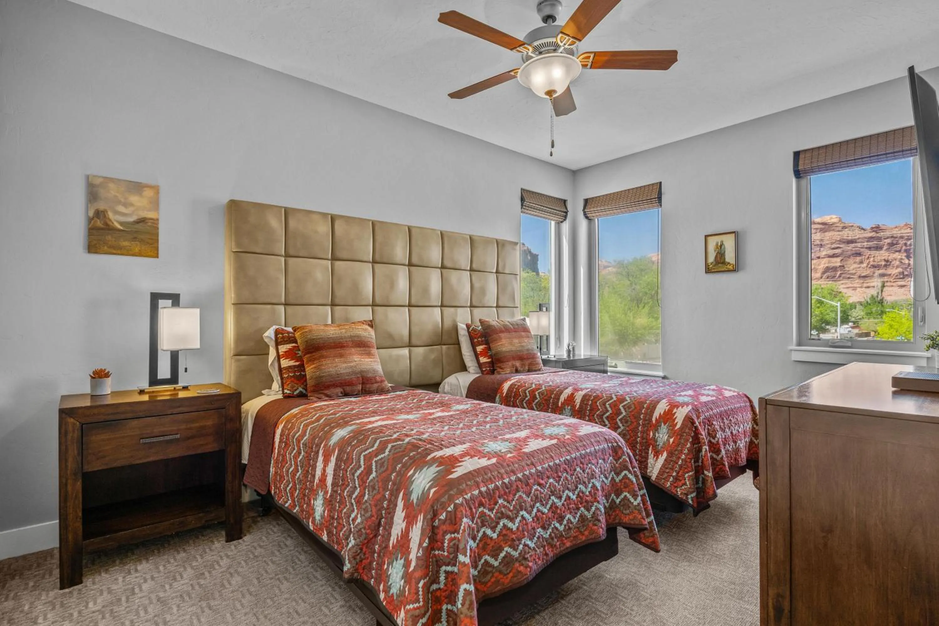 Bed in Entrada at Moab 420 and 424