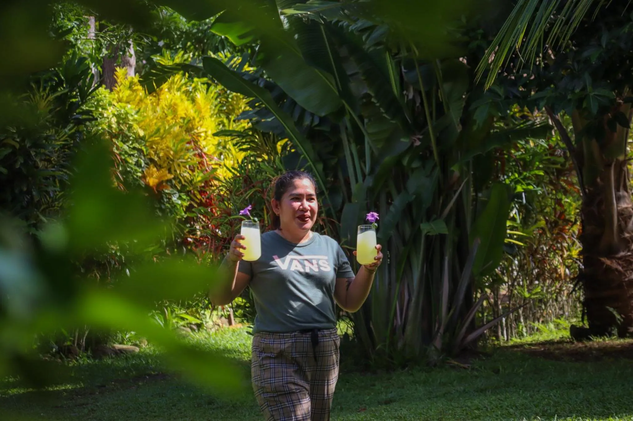 Garden in Happy Coconut Camiguin