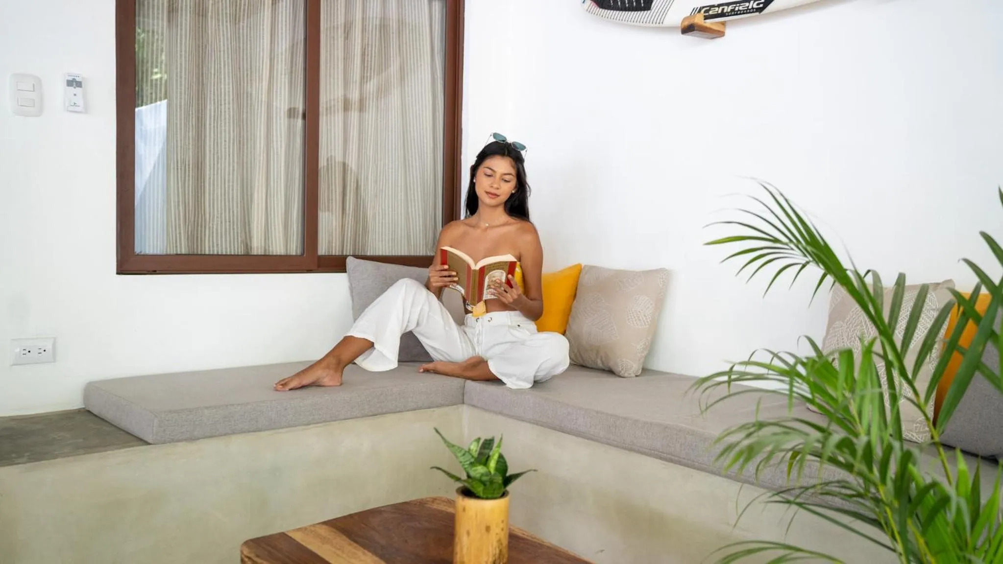 Seating area in Coco Surf Tropical Village