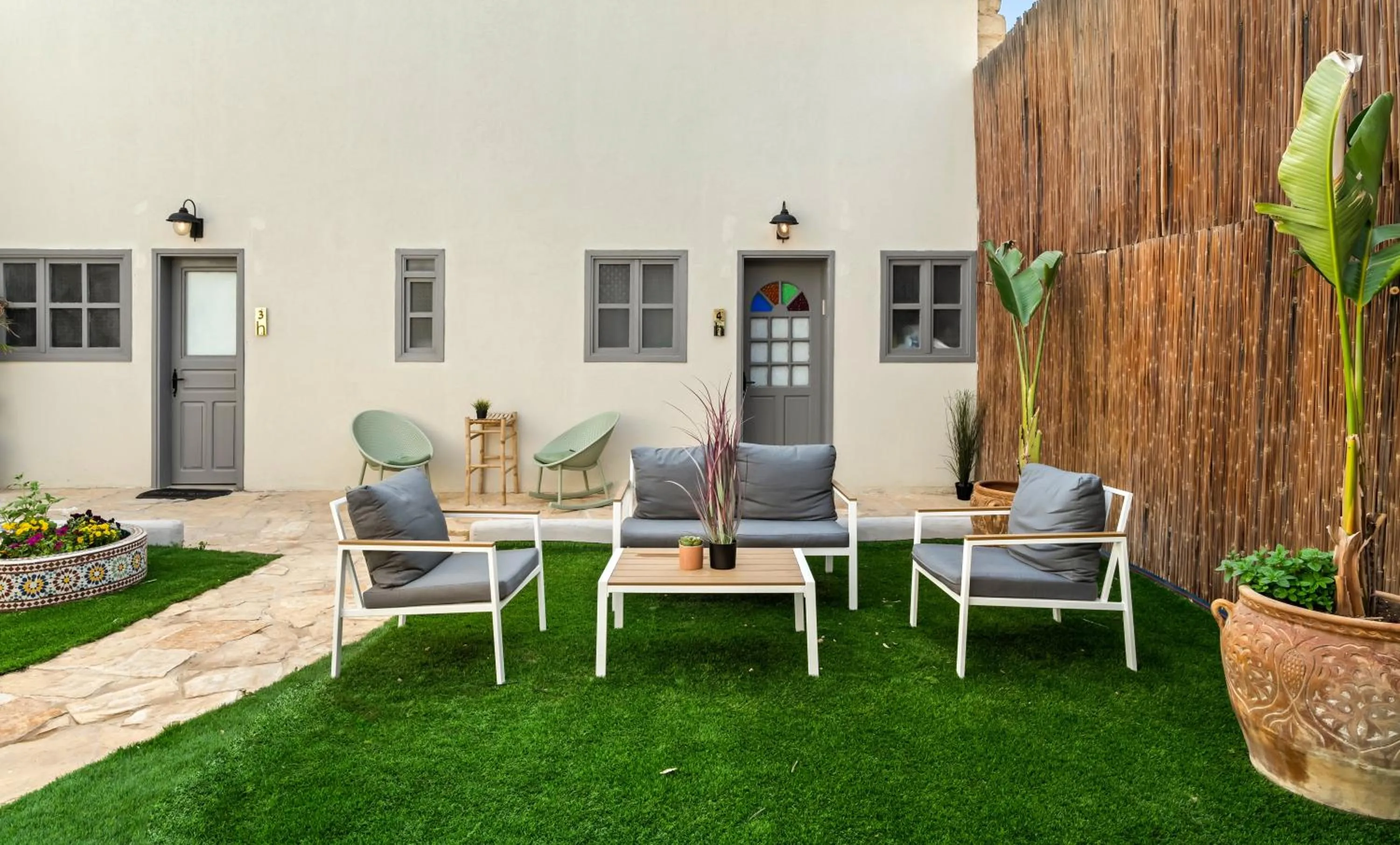 Patio in Helios Boutique by La Finca Hotels