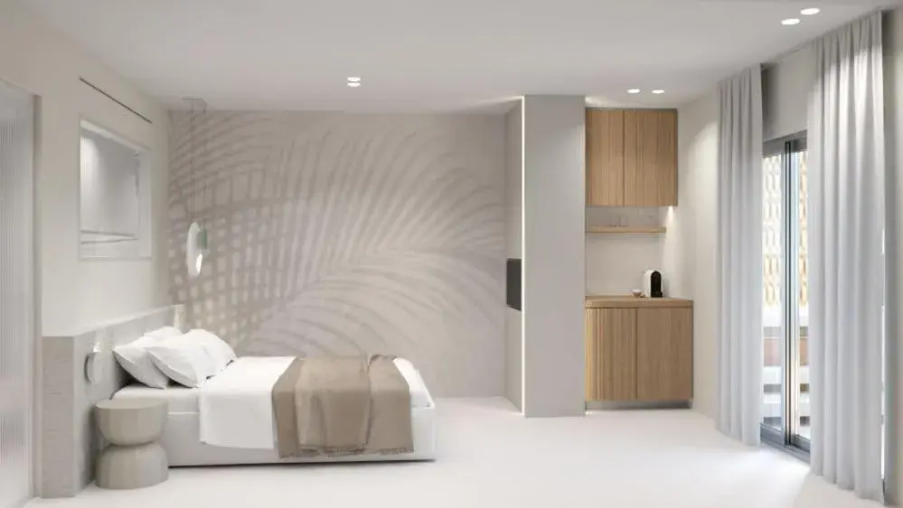 Photo of the whole room, Bed in Elounda Akti Olous (Adults Only) Photo of the whole room, Bed in Elounda Akti Olous (Adults Only)