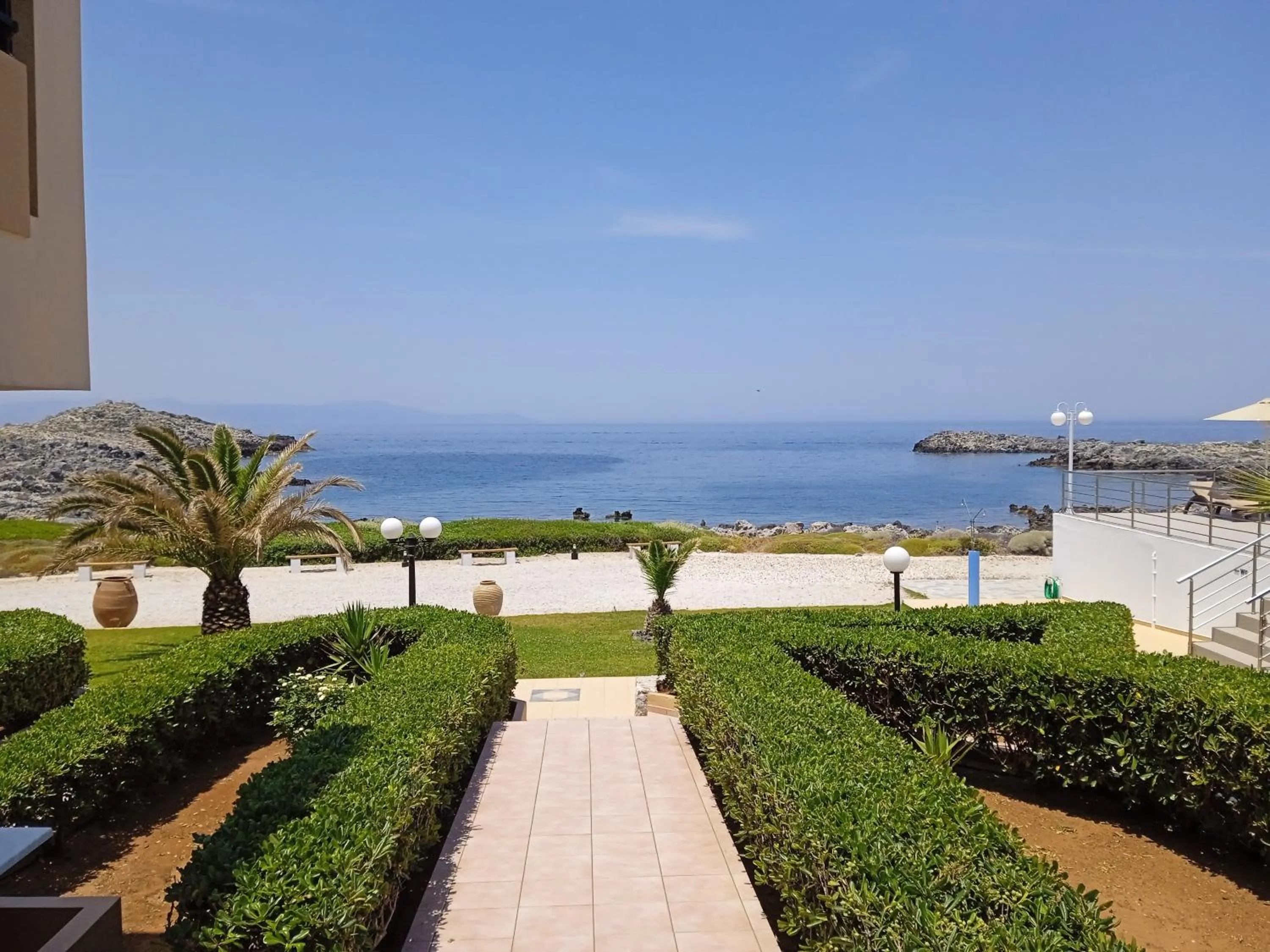 Sea view in Nanakis Beach Apartments