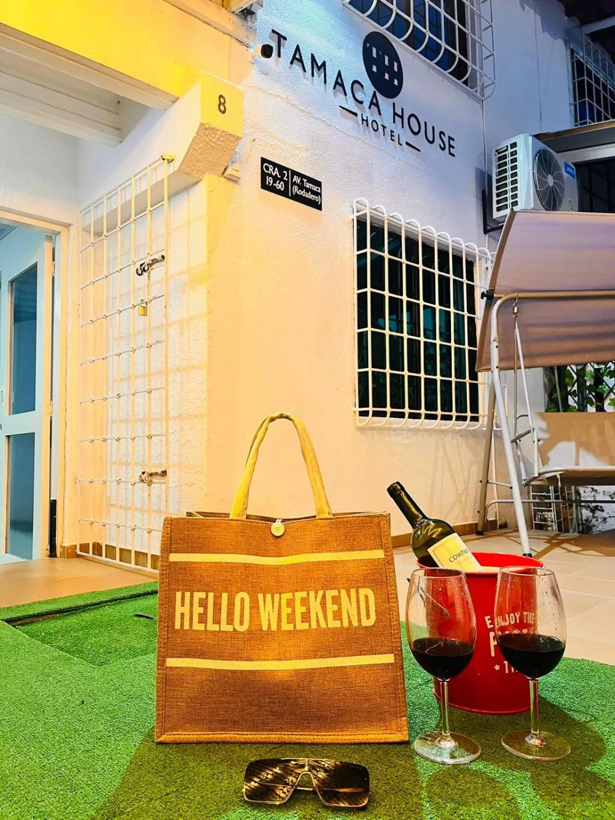 Balcony/Terrace in Hotel Tamaca House