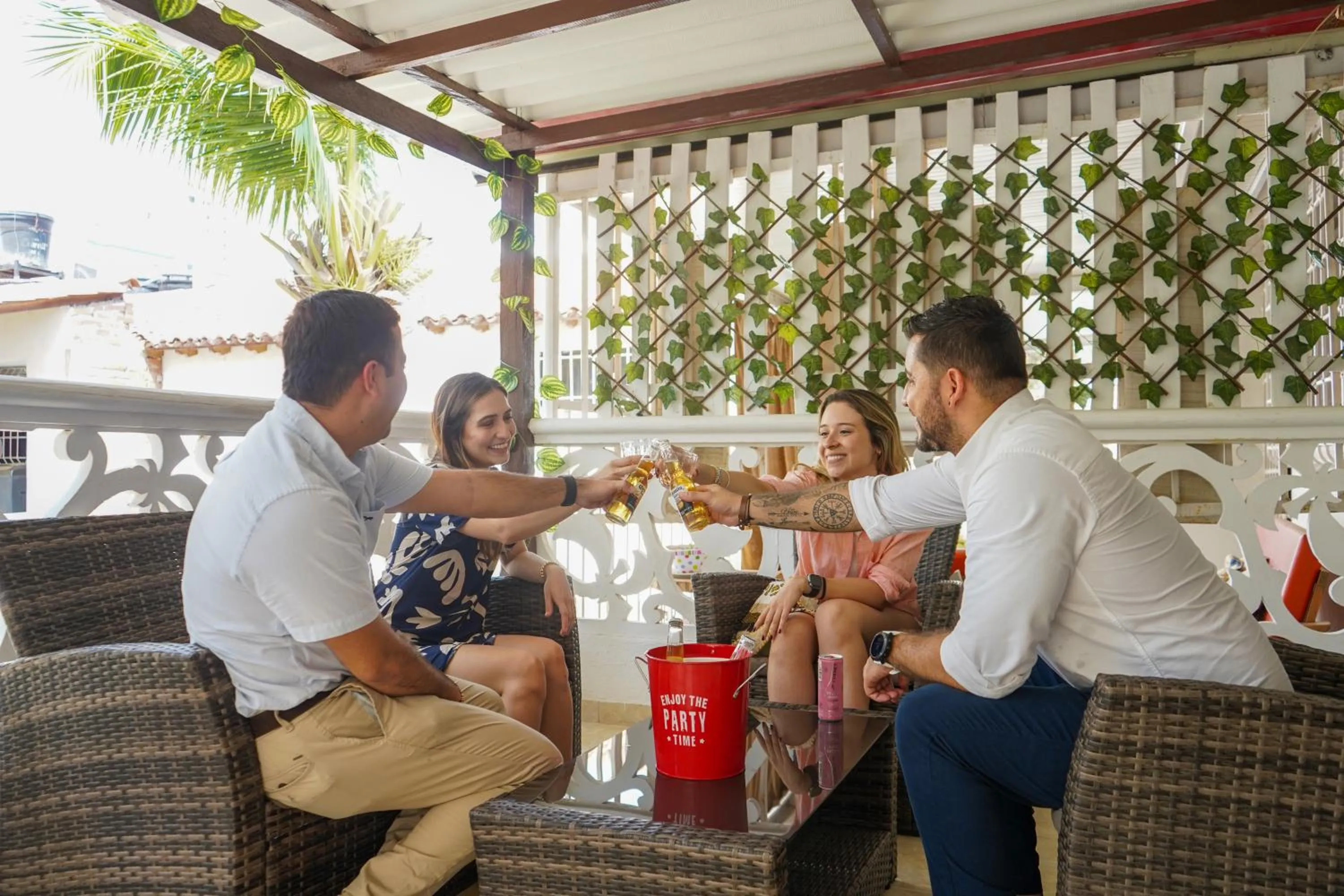 Balcony/Terrace in Hotel Tamaca House