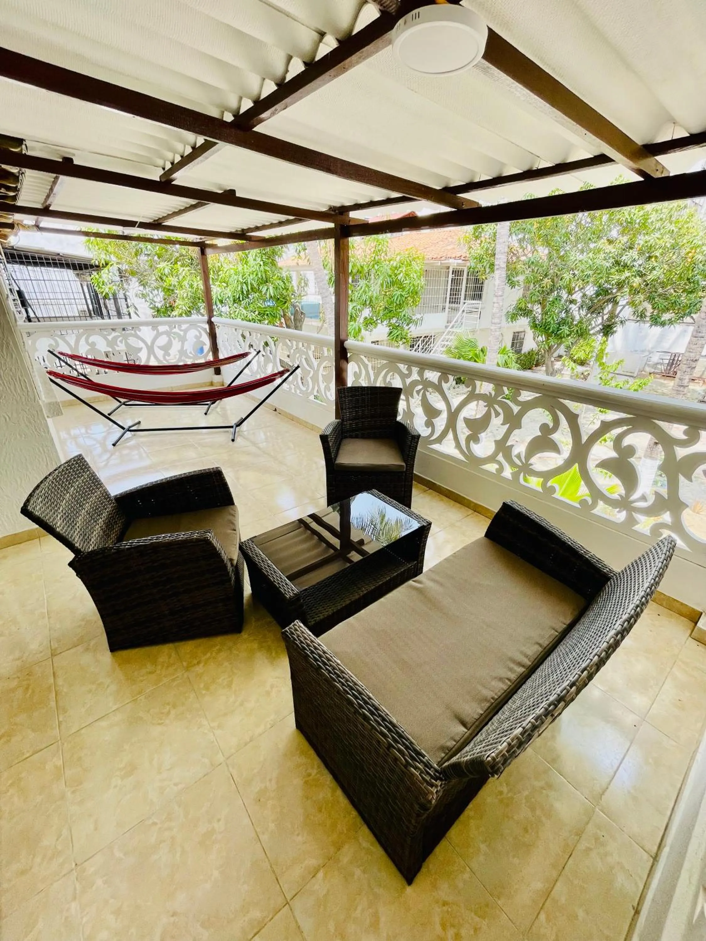 Balcony/Terrace in Hotel Tamaca House