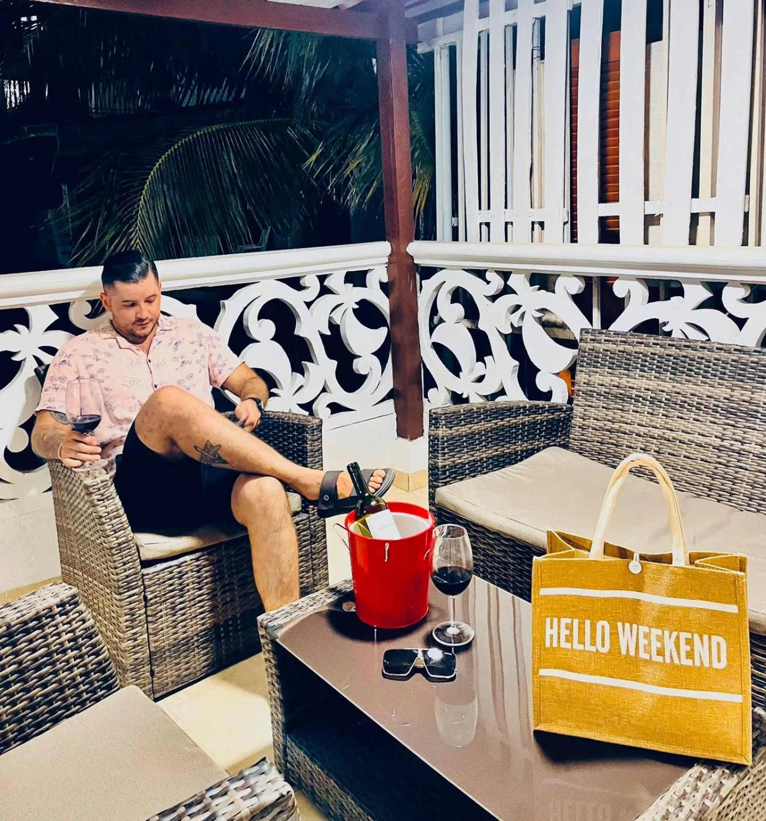 Balcony/Terrace in Hotel Tamaca House