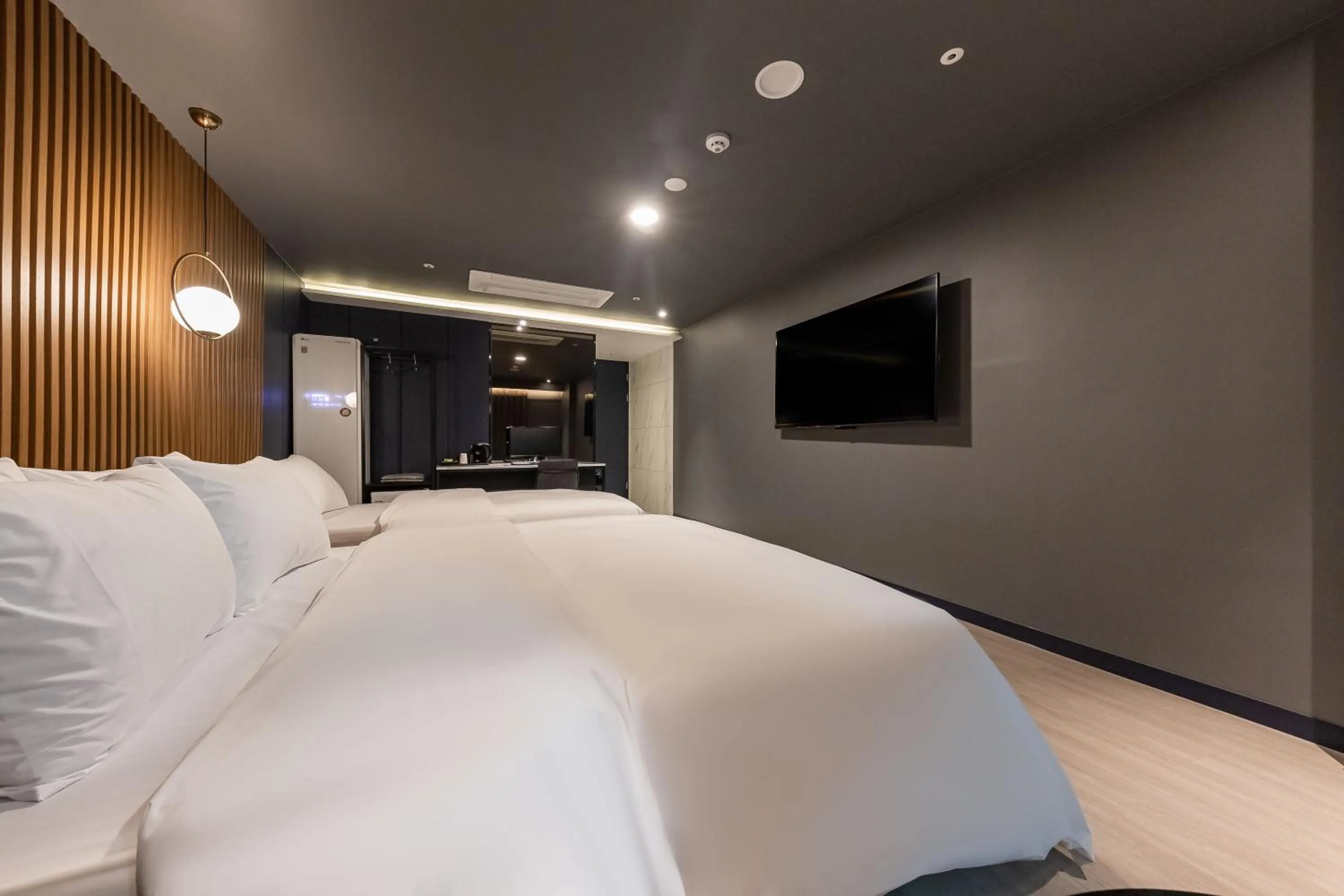 Bed in Brown Dot Hotel Seosan