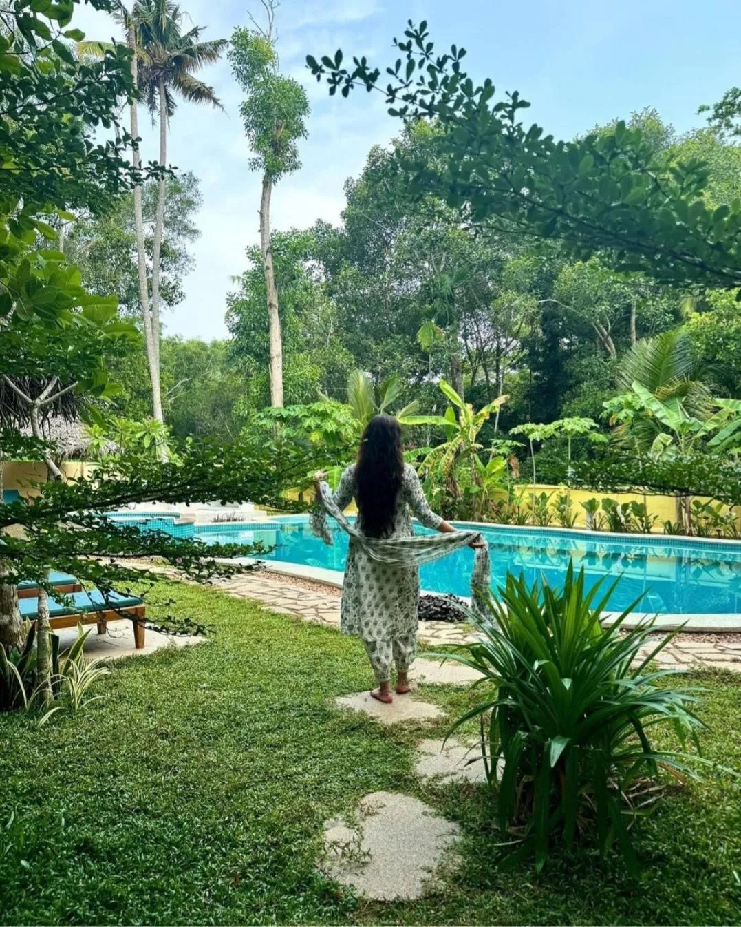 Natural landscape in Marari Beach Bungalow Resort Alleppey