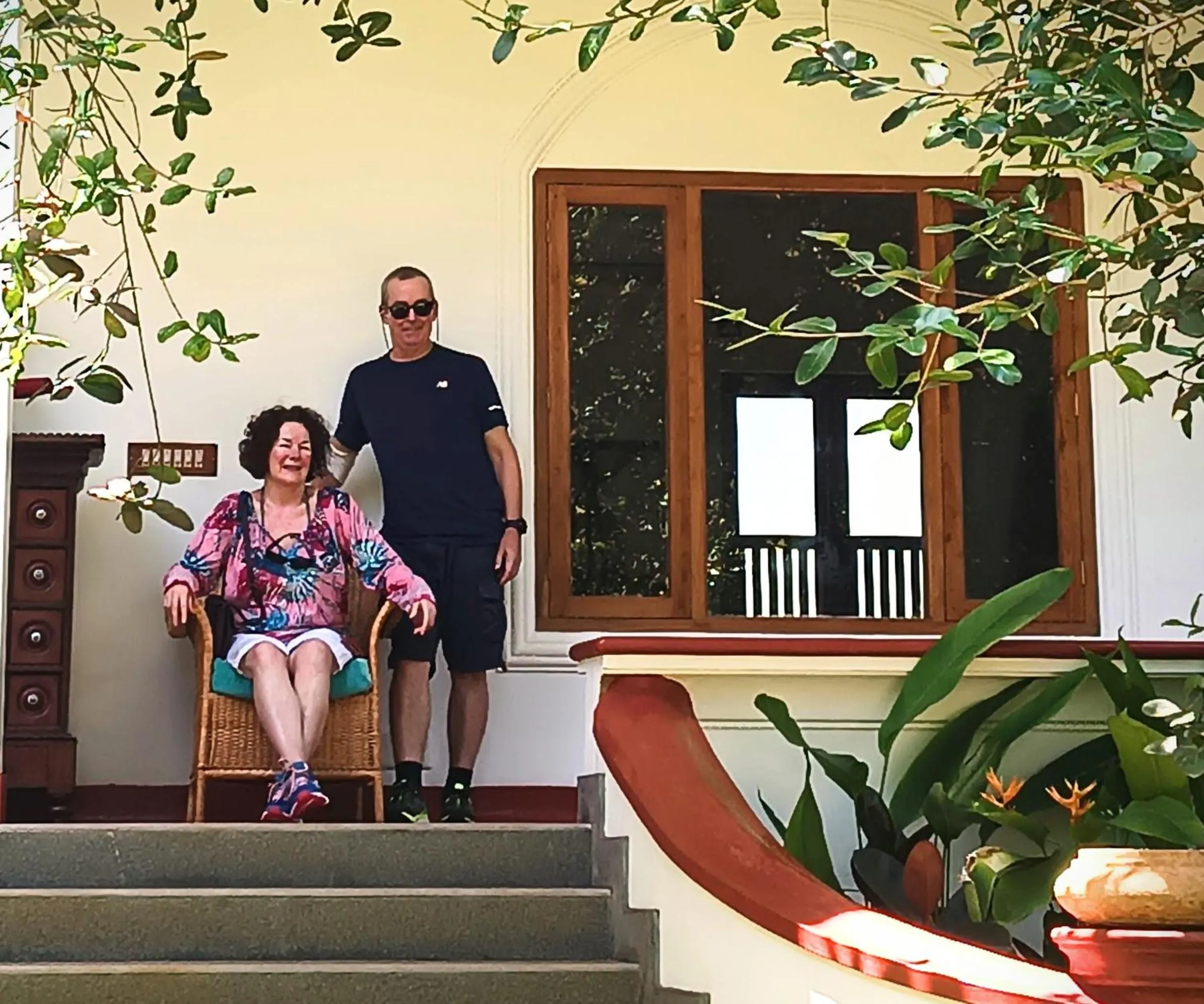 Guests in Marari Beach Bungalow Resort Alleppey