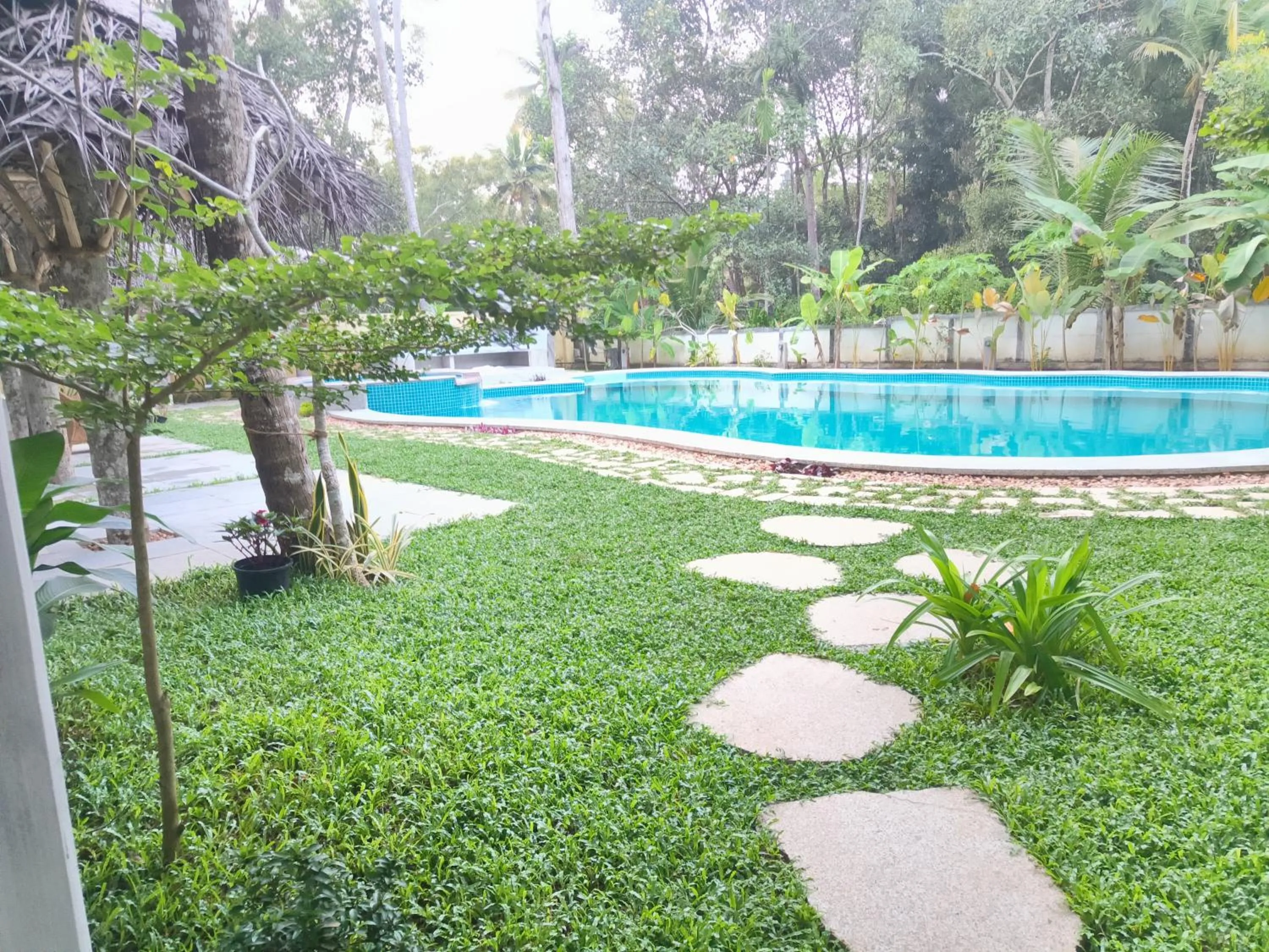 Garden in Marari Beach Bungalow Resort Alleppey