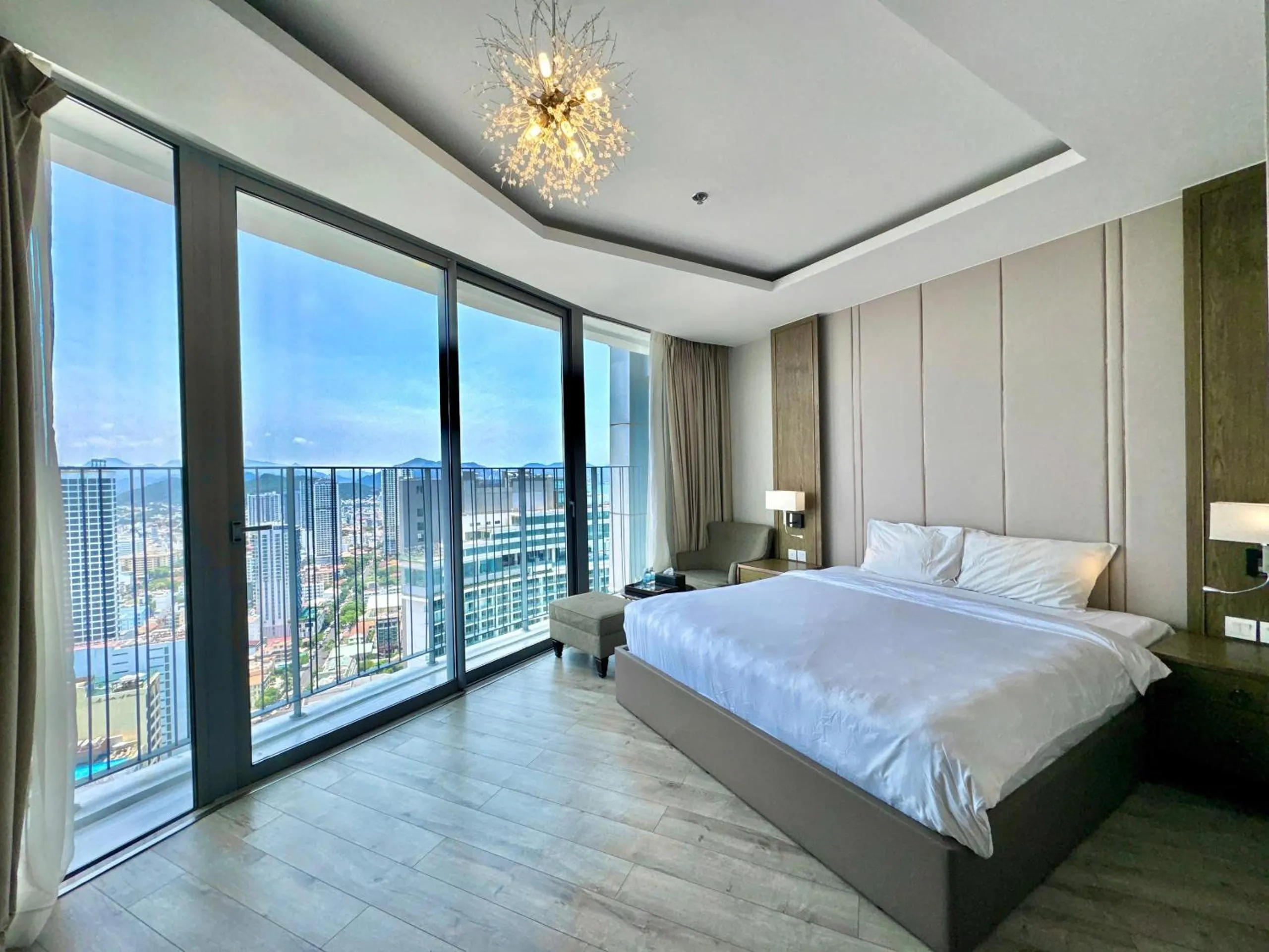 Bed in Luxury Seaview Panorama Nha Trang by Luna