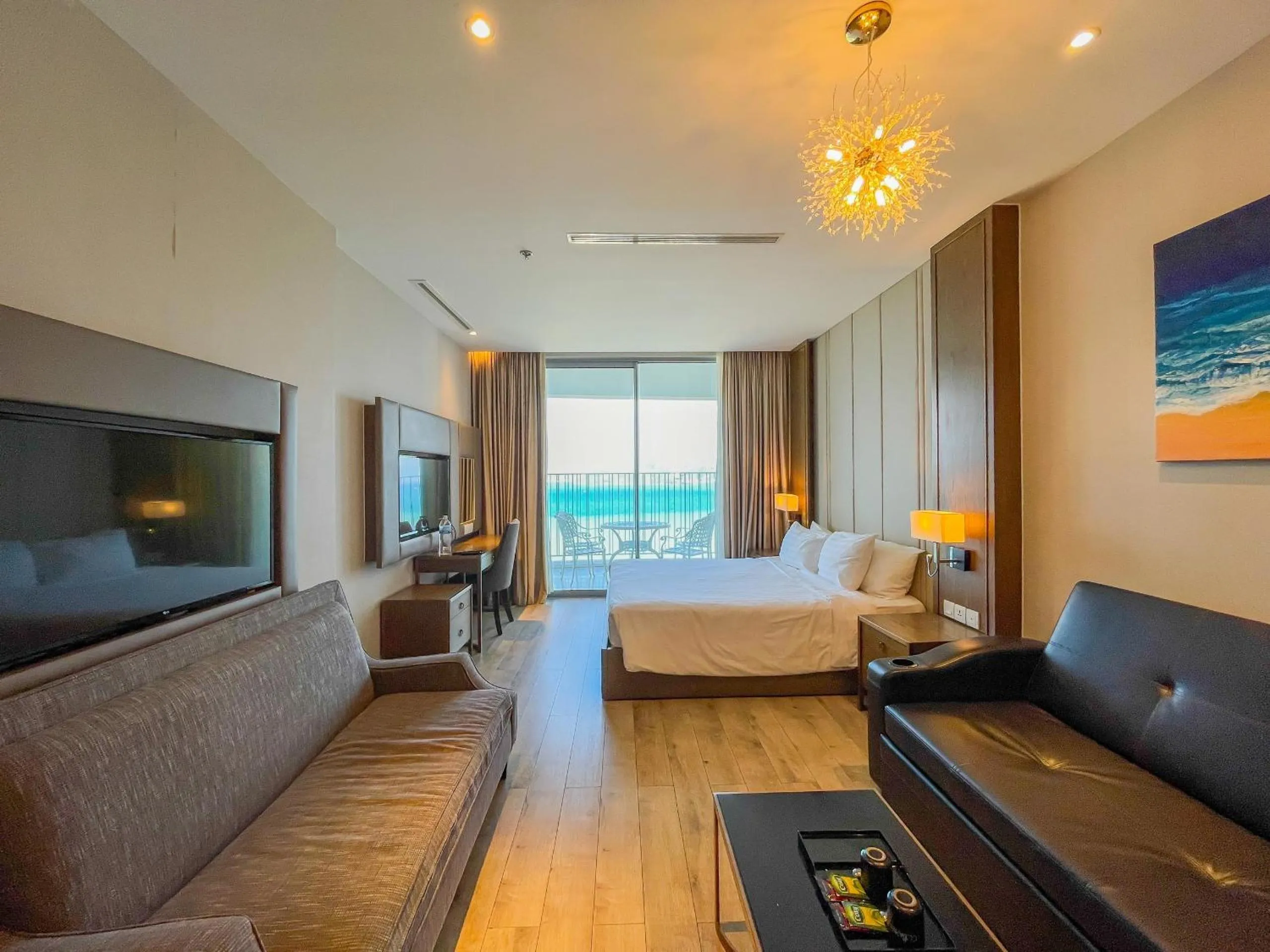 Bed in Luxury Seaview Panorama Nha Trang by Luna