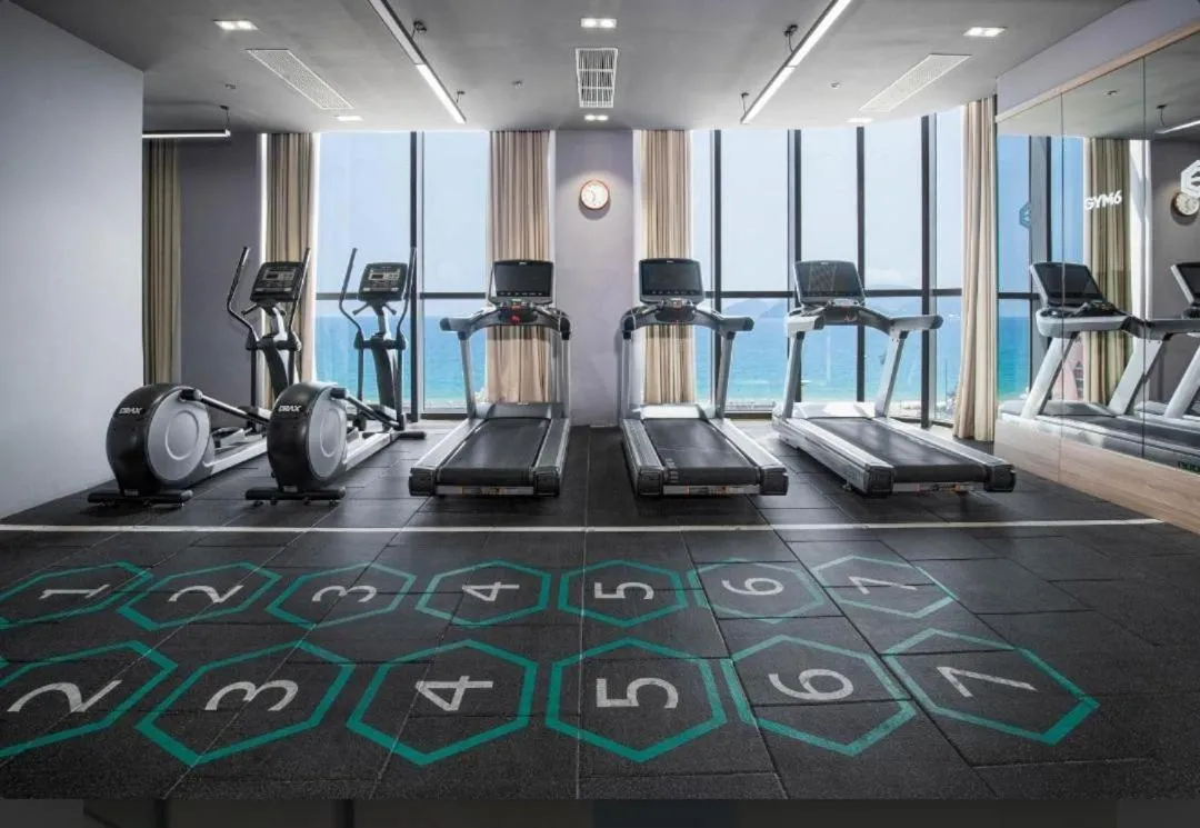 Fitness centre/facilities in Luxury Seaview Panorama Nha Trang by Luna