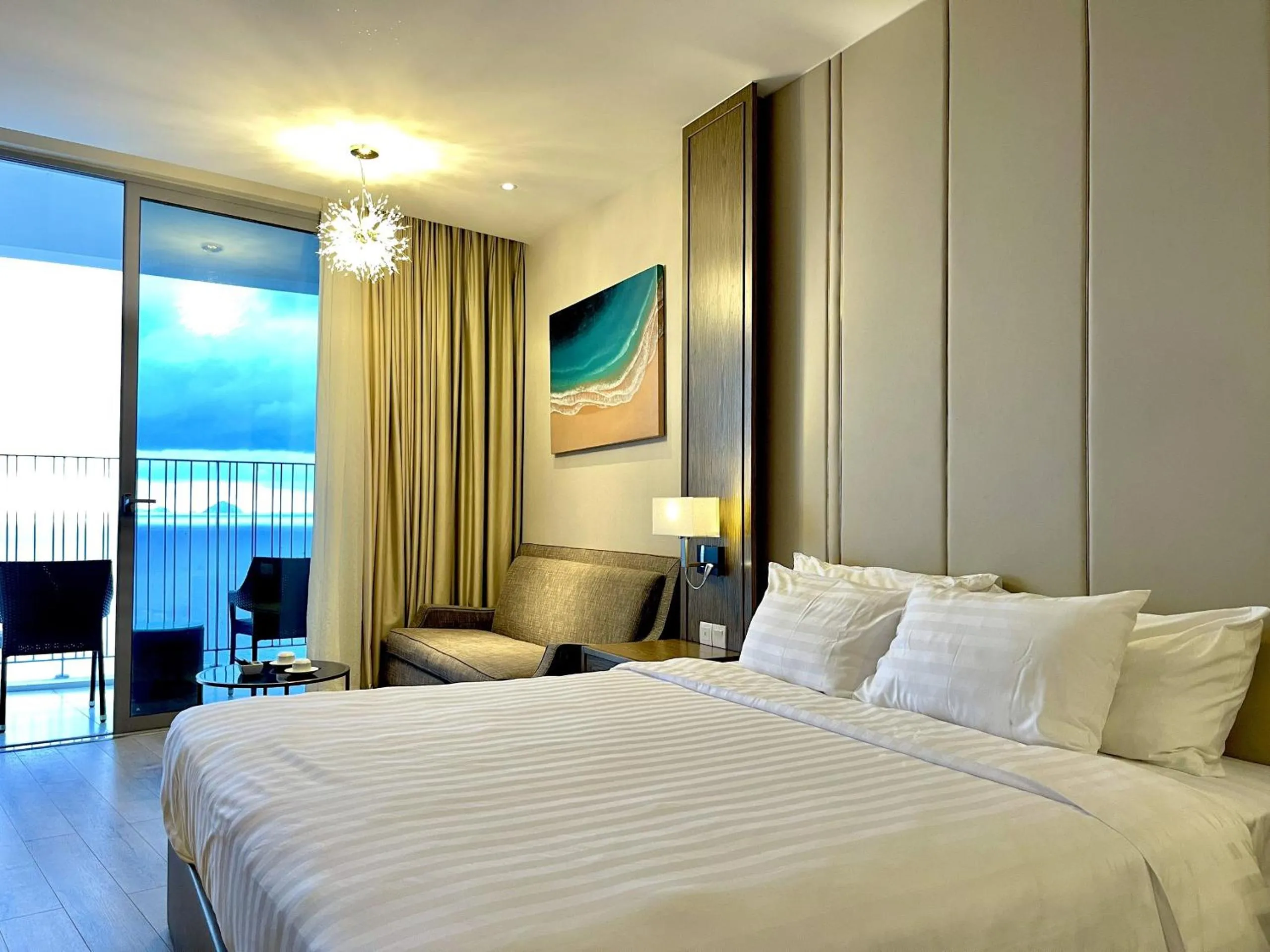 Bed in Luxury Seaview Panorama Nha Trang by Luna
