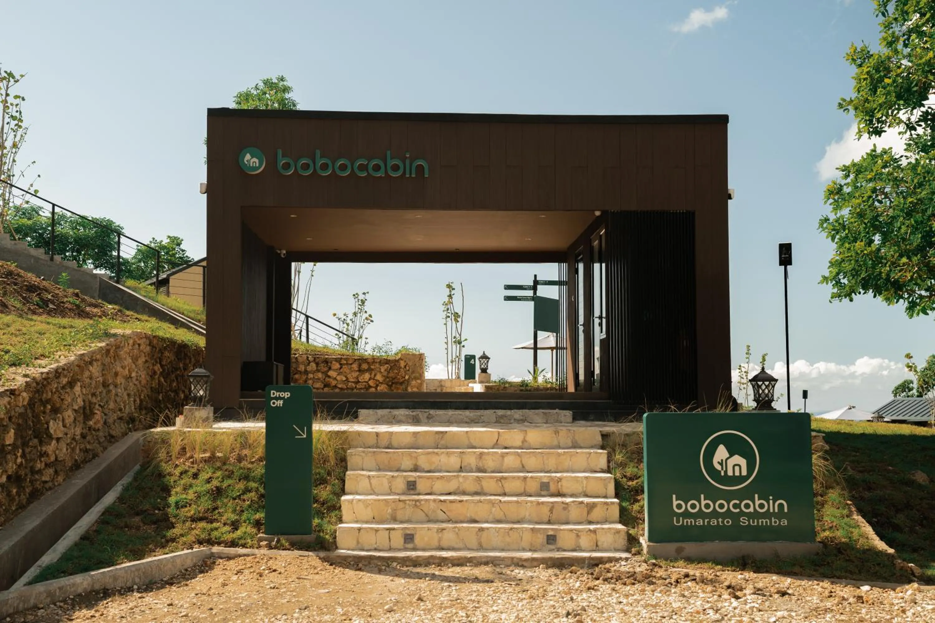 Lobby or reception in Bobocabin Umarato, Sumba